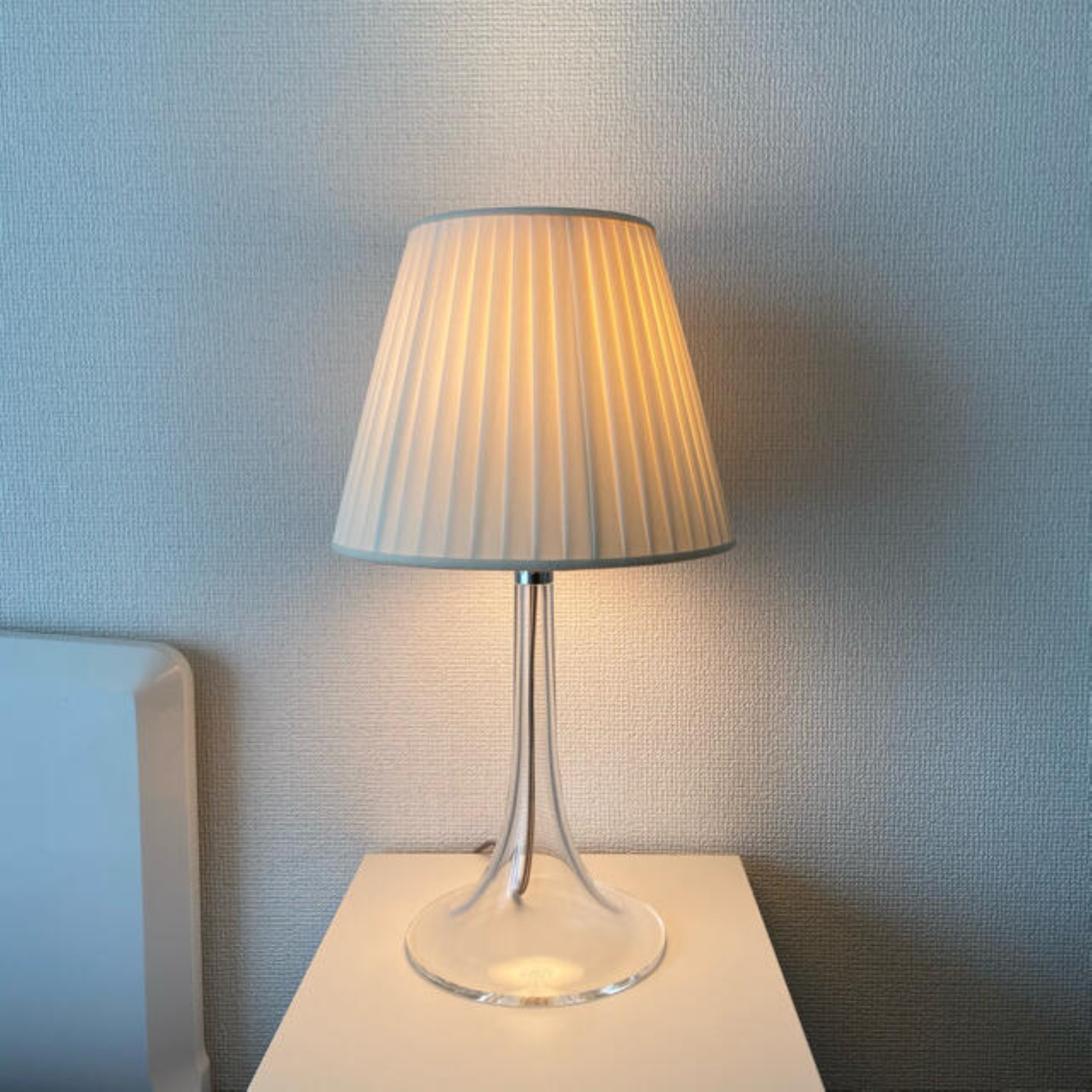 MISS K table lamp with fabric shade