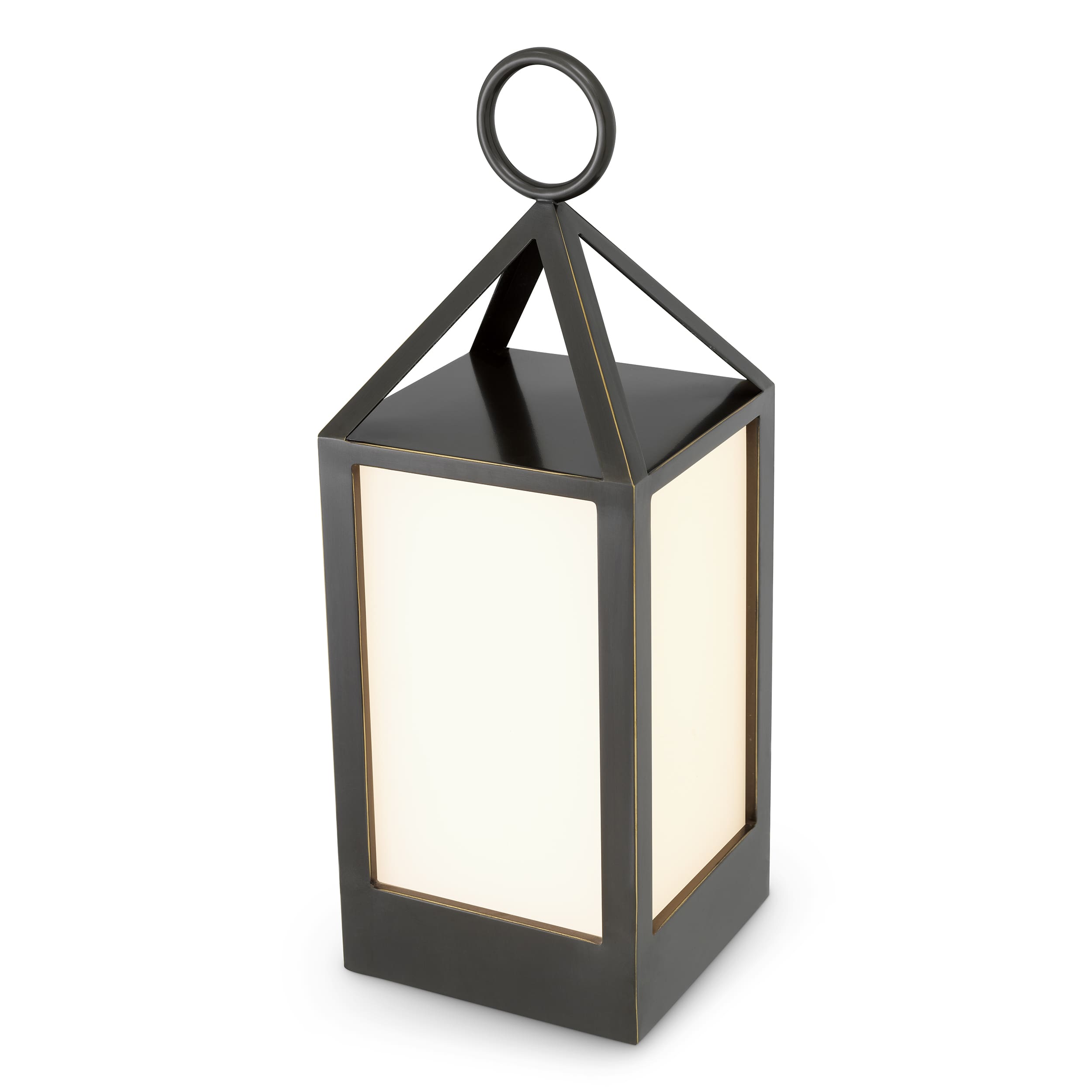 Tragbare Lampe RISERVA schwarz
