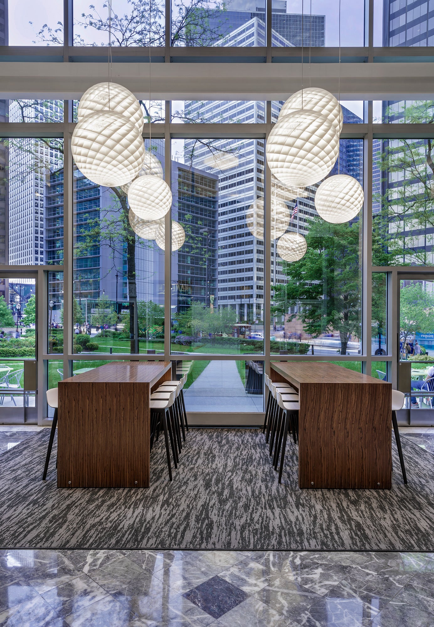 Lampa wisząca PATERA biały