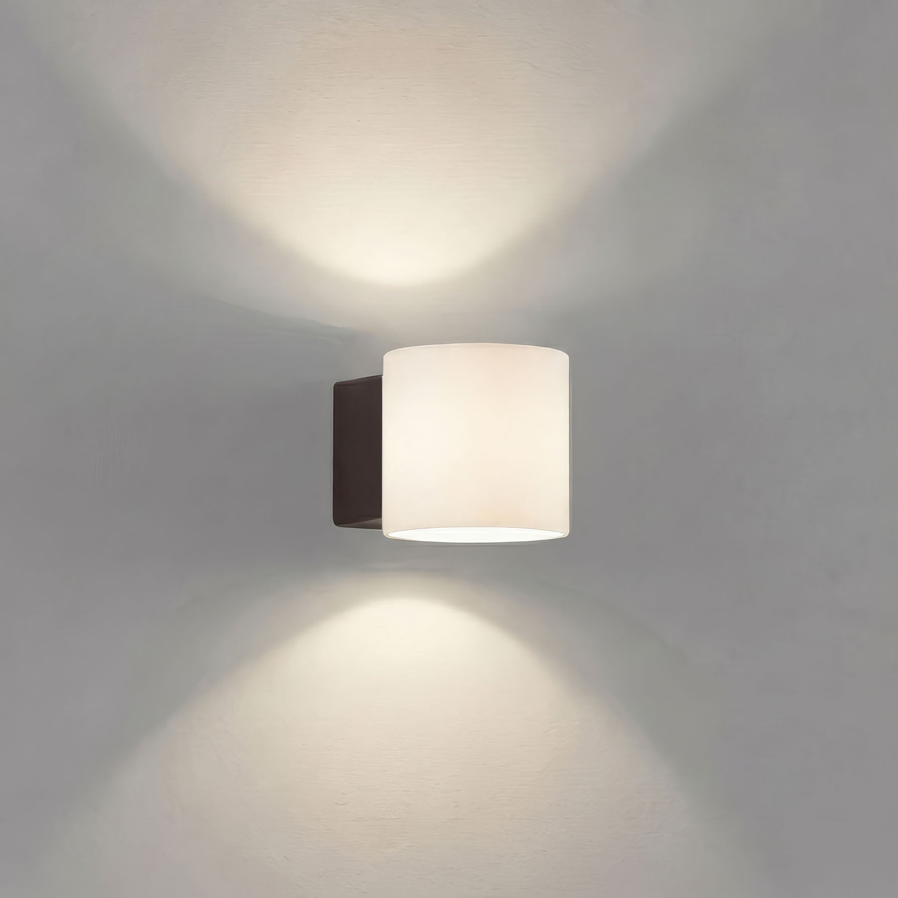 Lampa ścienna TUBE brązowy – Martinelli Luce
