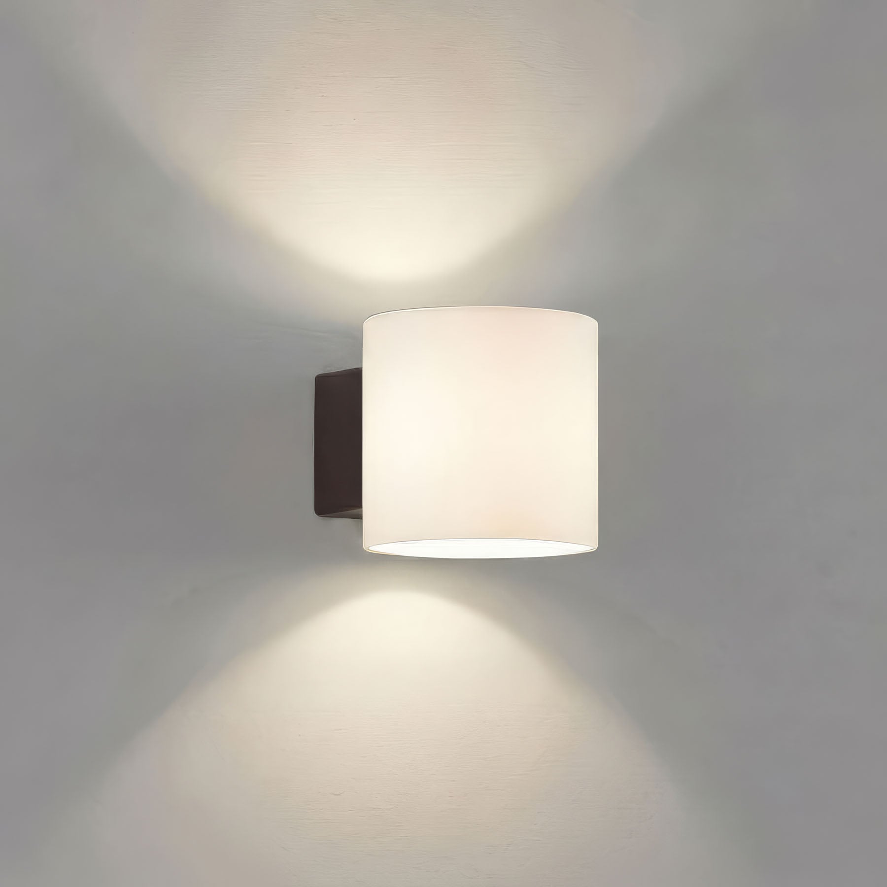 Lampa ścienna TUBE brązowy – Martinelli Luce