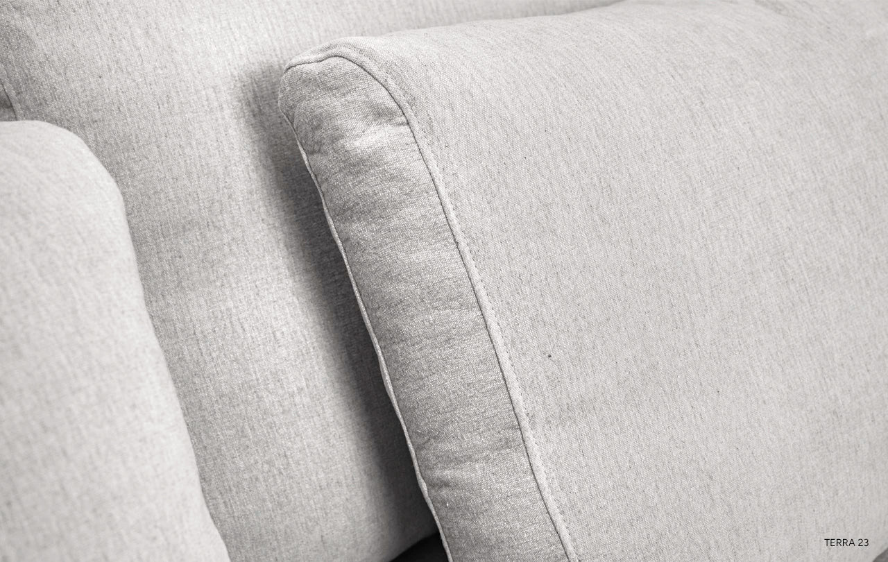 Modularer rechter Ecksofa NOOR personalisierbar