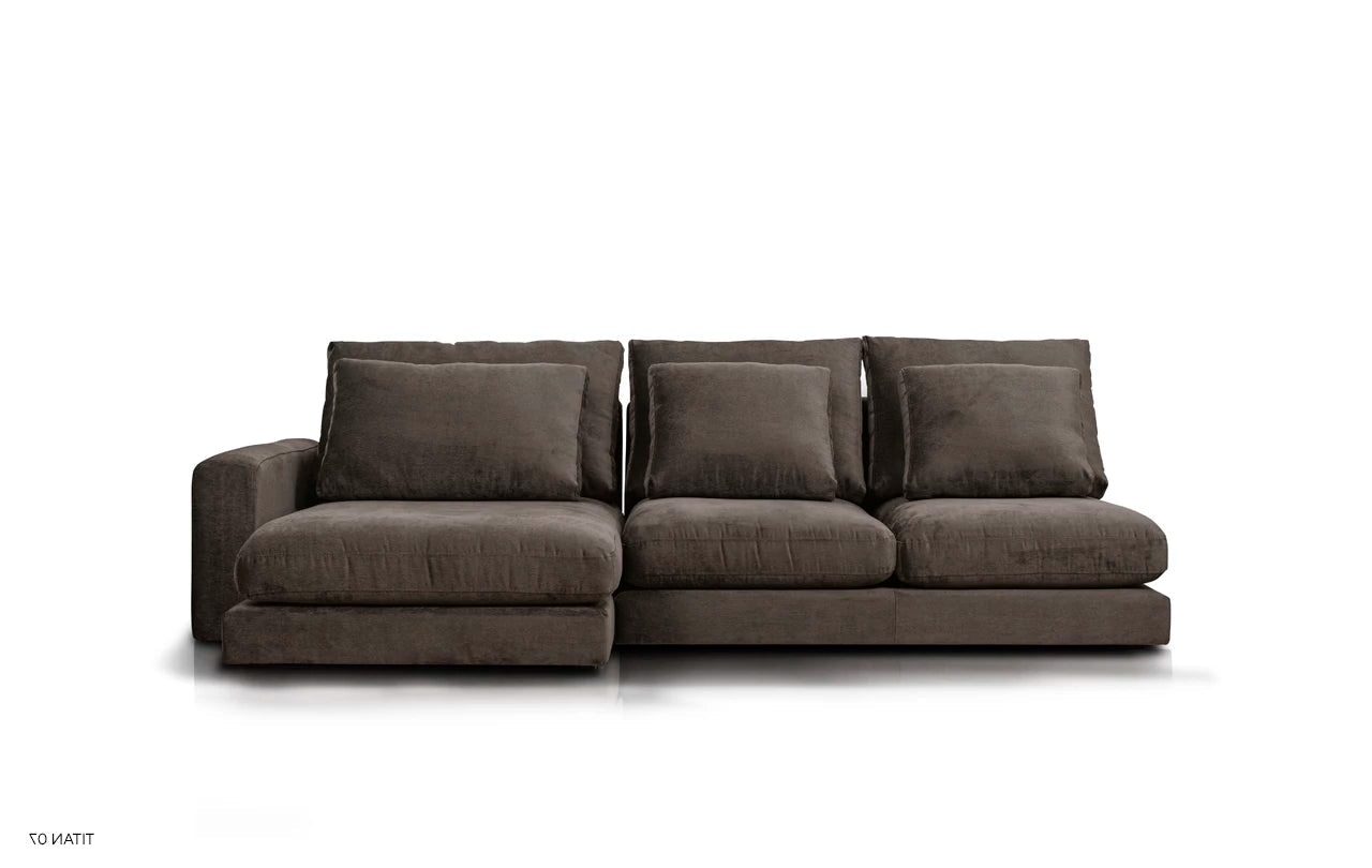 Modularer linker Ecksofa NOOR personalisierbar