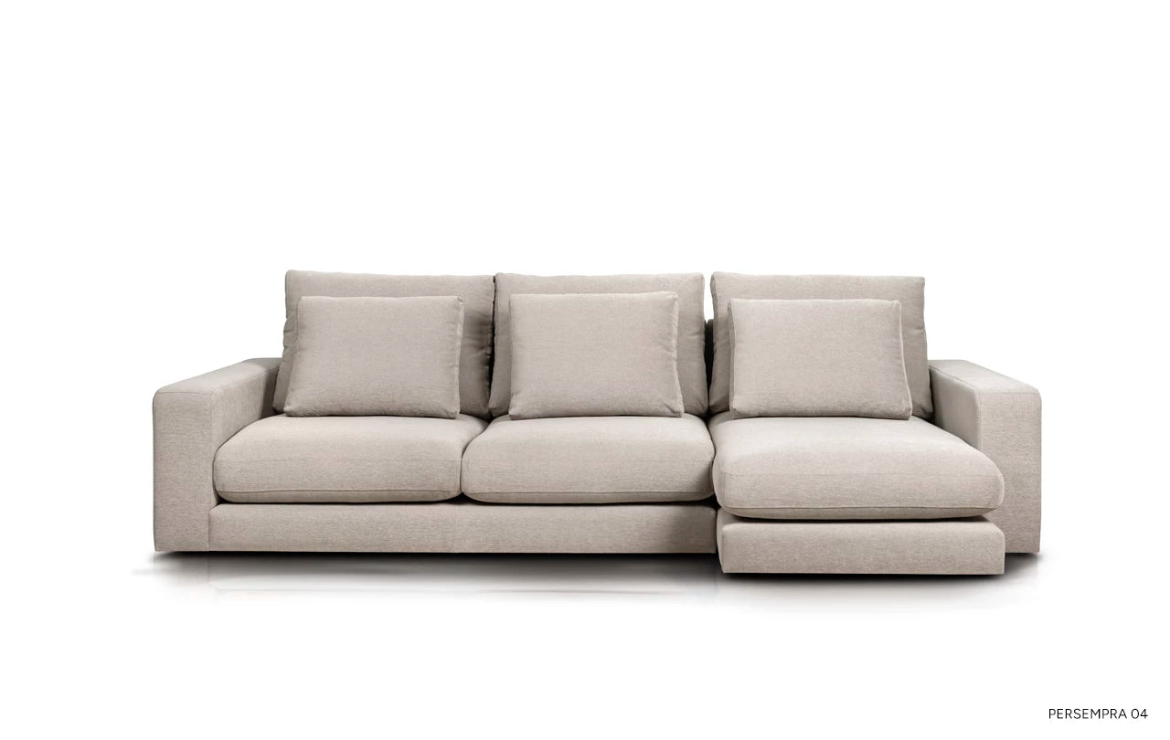 Modularer rechter Ecksofa NOOR personalisierbar