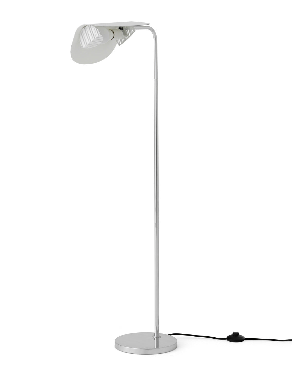 Lampa podłogowa WING polerowane aluminium