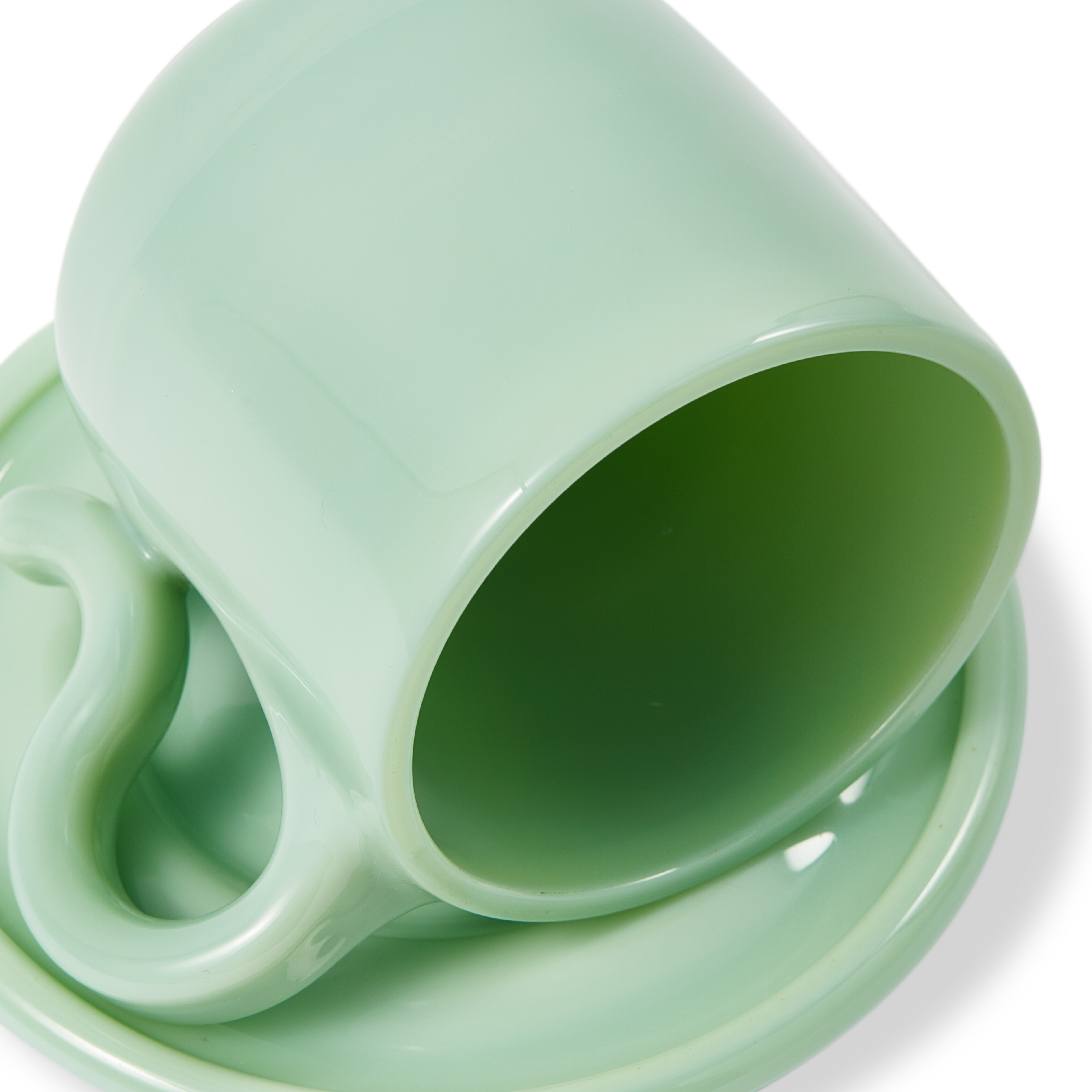 Cappuccino-Becher-Set GOBI hellgrün