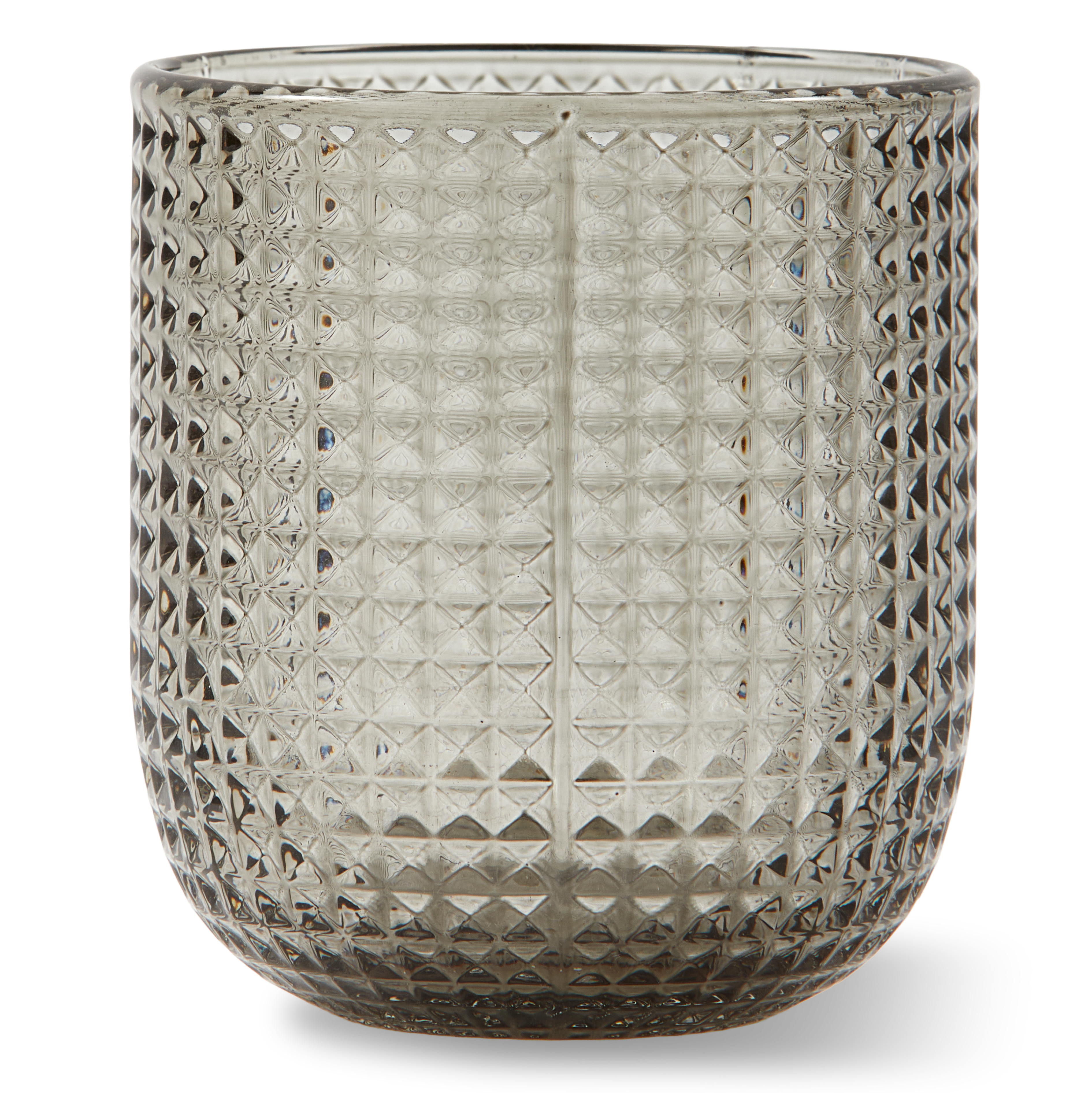 Set von Gläsern ROOFTOP graues Glas