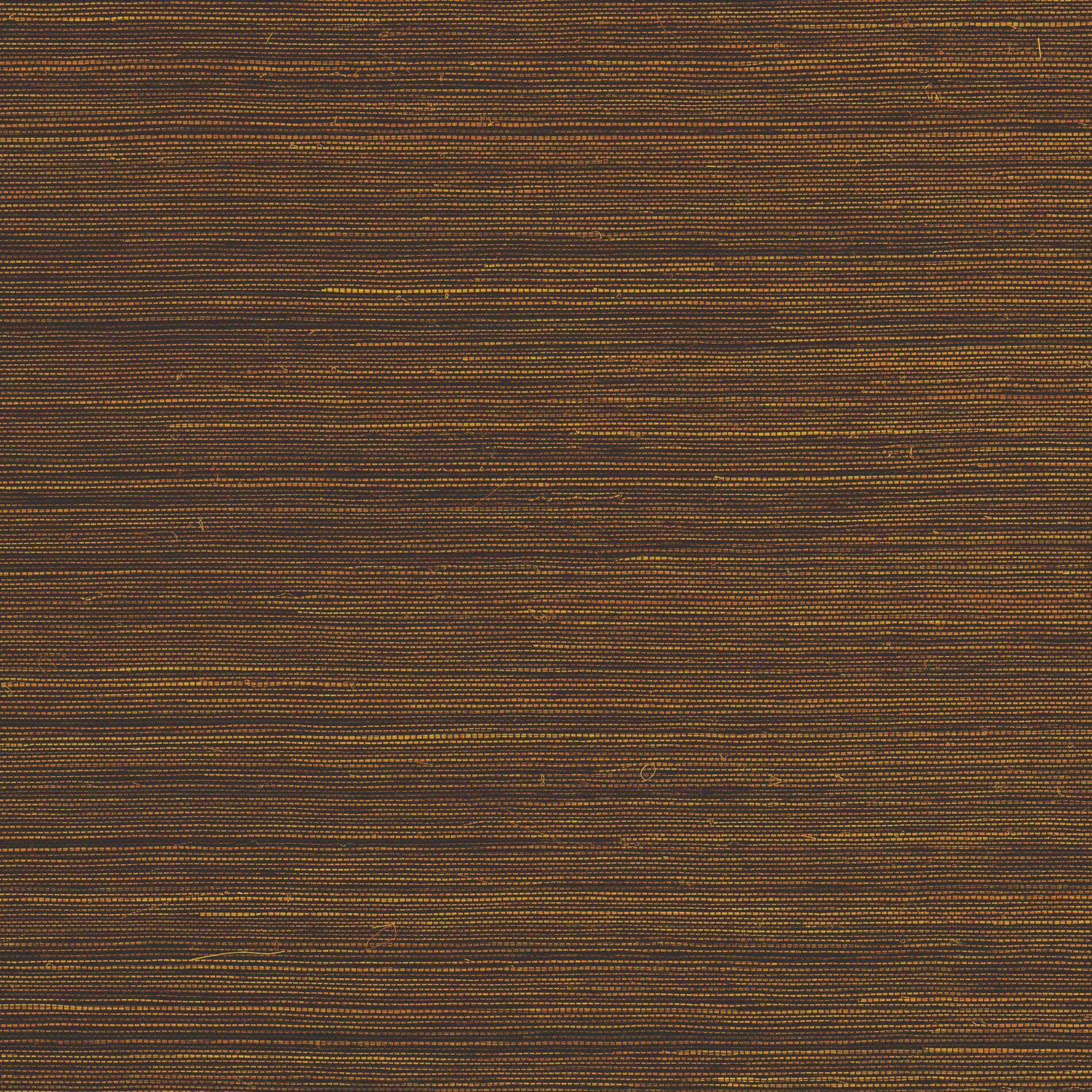 Tapeta z włókna roślinnego strukturalna PICTA - NOIR czarny z pomarańczowym