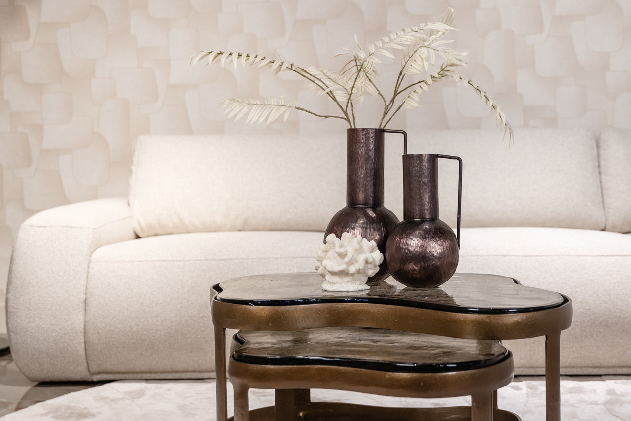 Kaffeetisch-Set FAIRFIELD antikgold