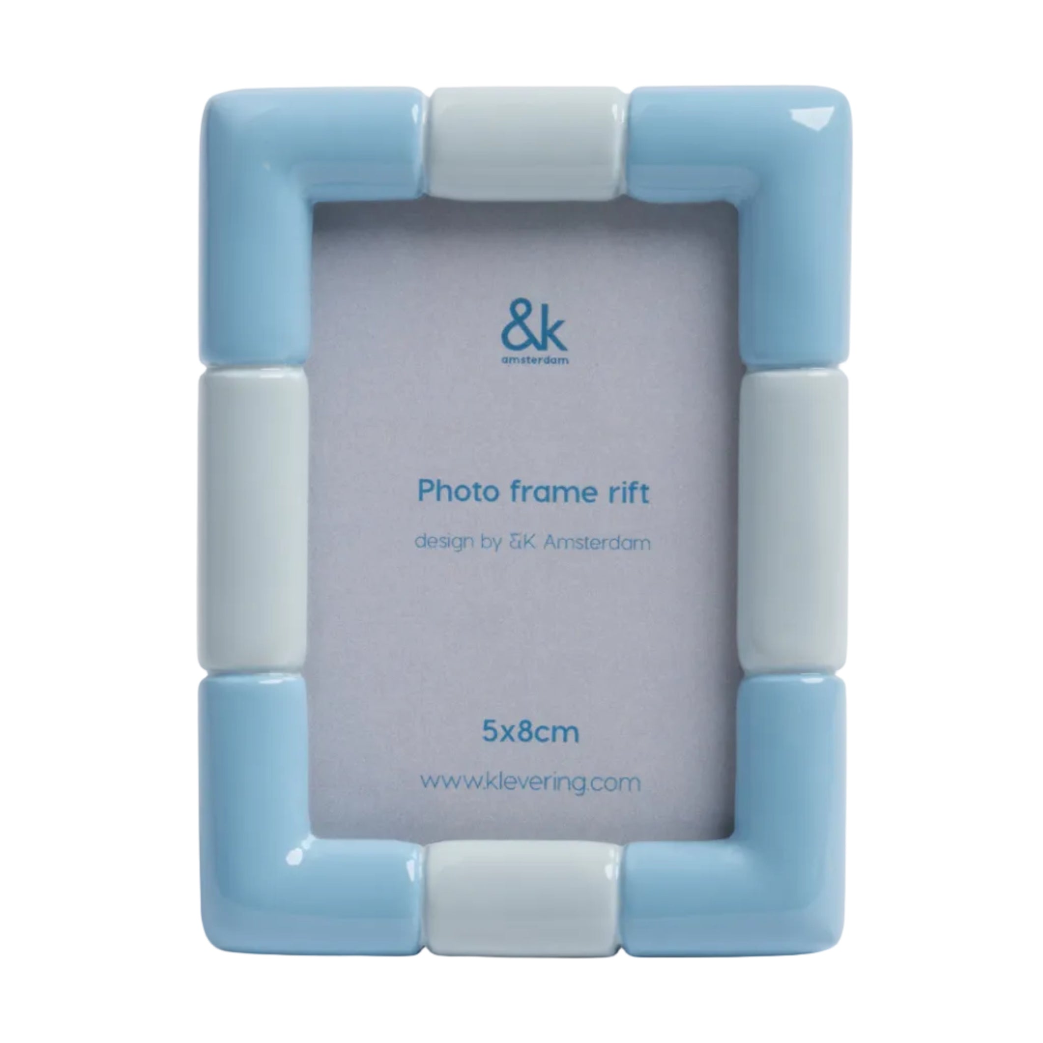 RIFT RECTANGLE photo frame blue