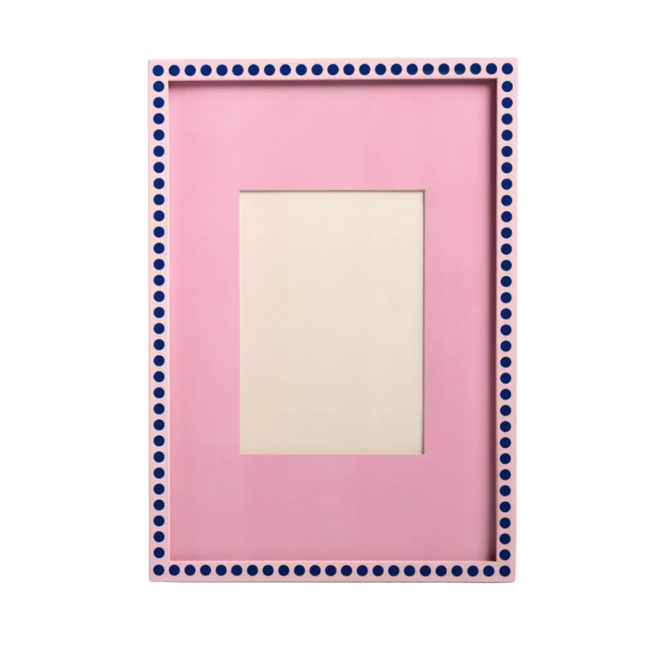 PATCH photo frame pink with blue