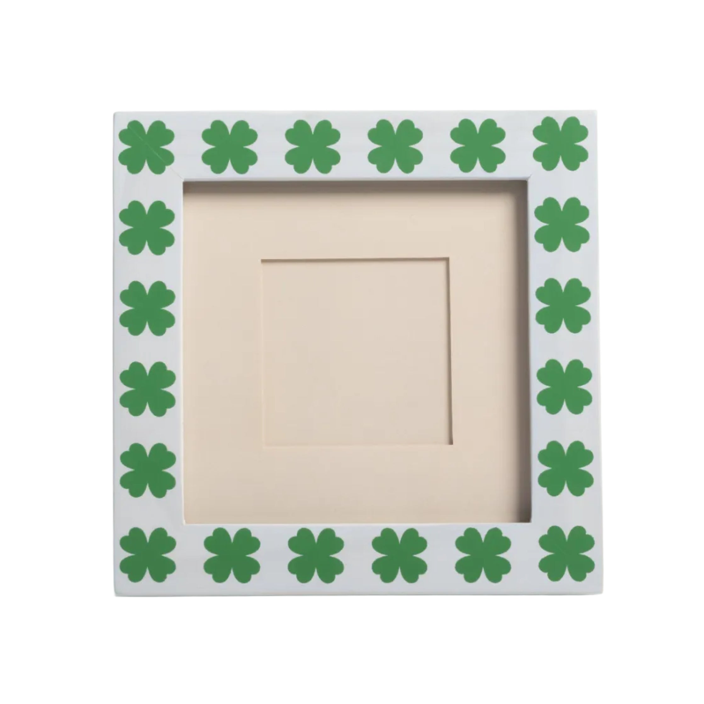 PATCH photo frame green with blue and beige