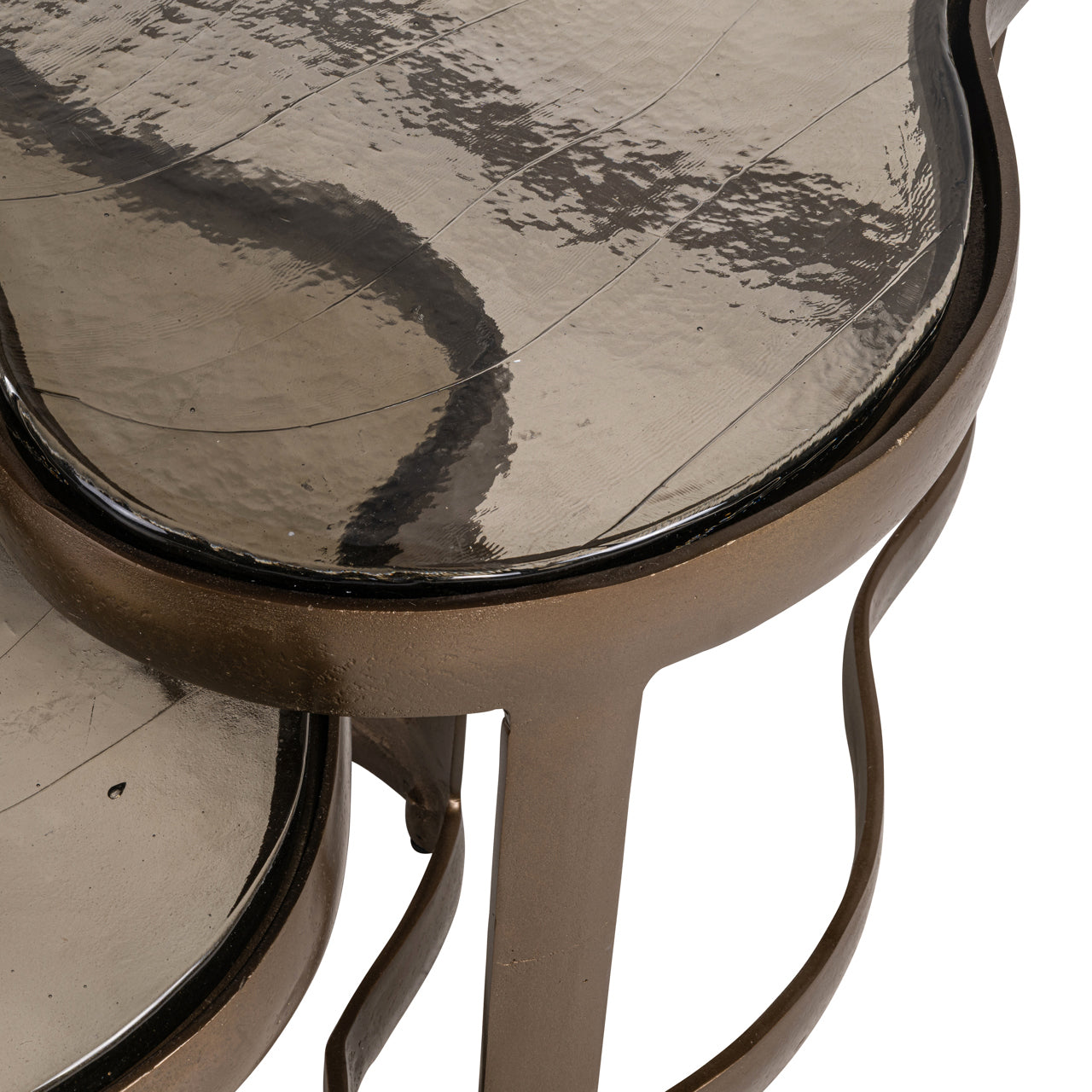 Kaffeetisch-Set FAIRFIELD antikgold