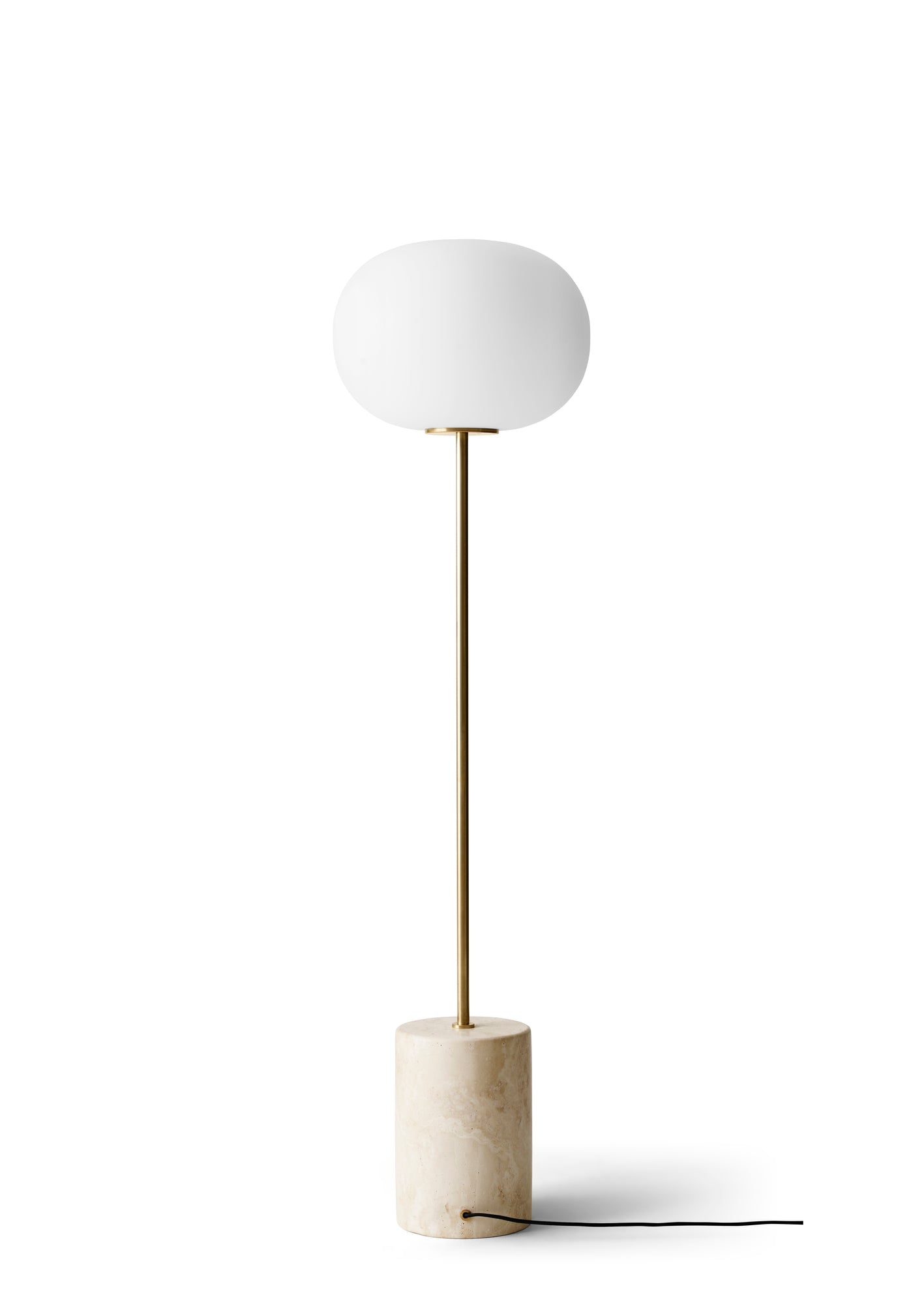 Lampa podłogowa JWDA beżowy trawertyn