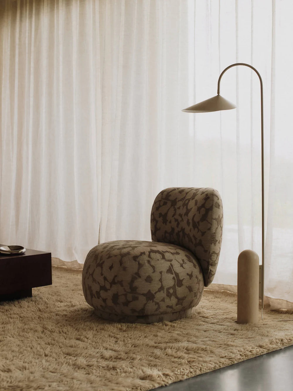 Fotel RICO PICCOLO LOUNGE Cilla taupe