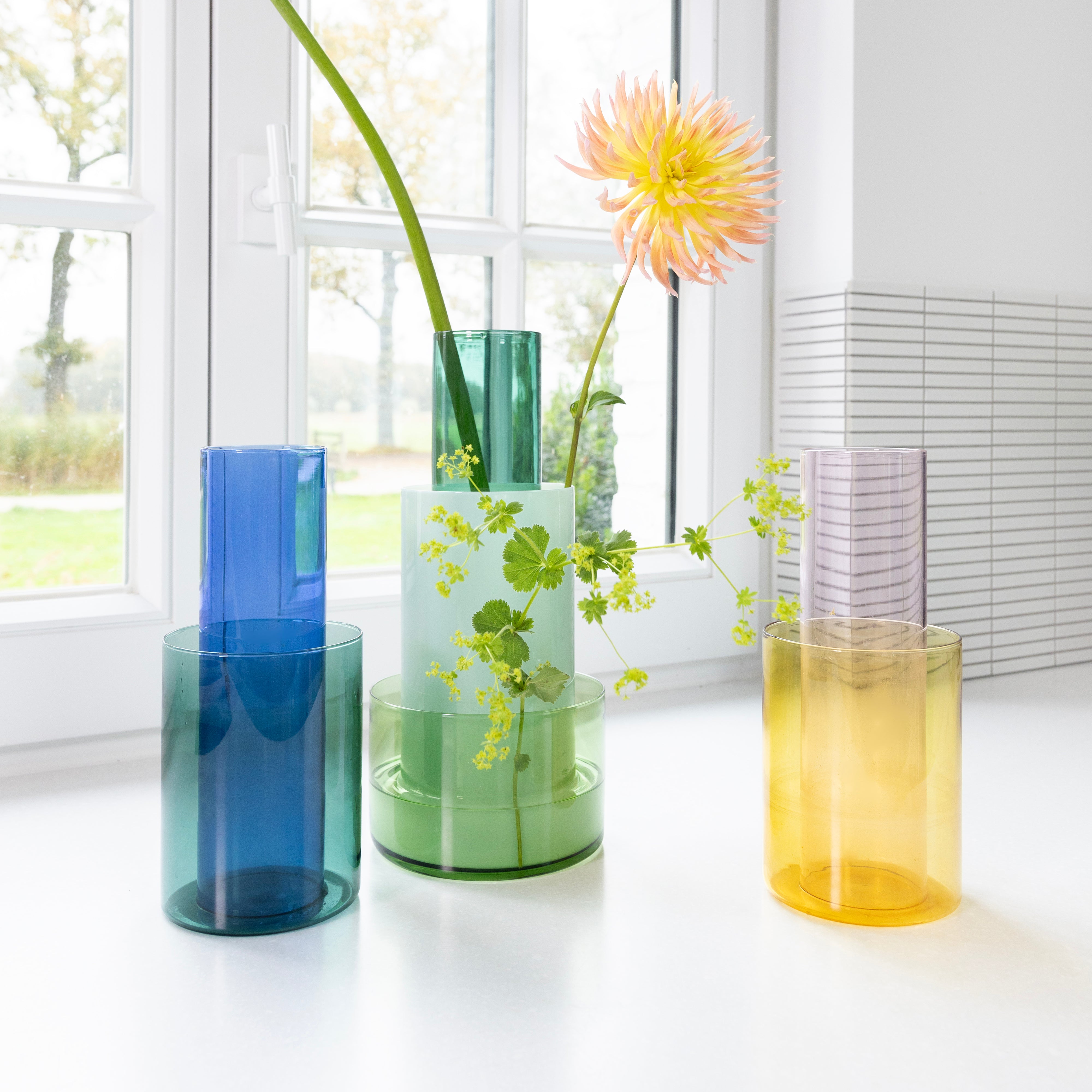 Vase AMPHI grün