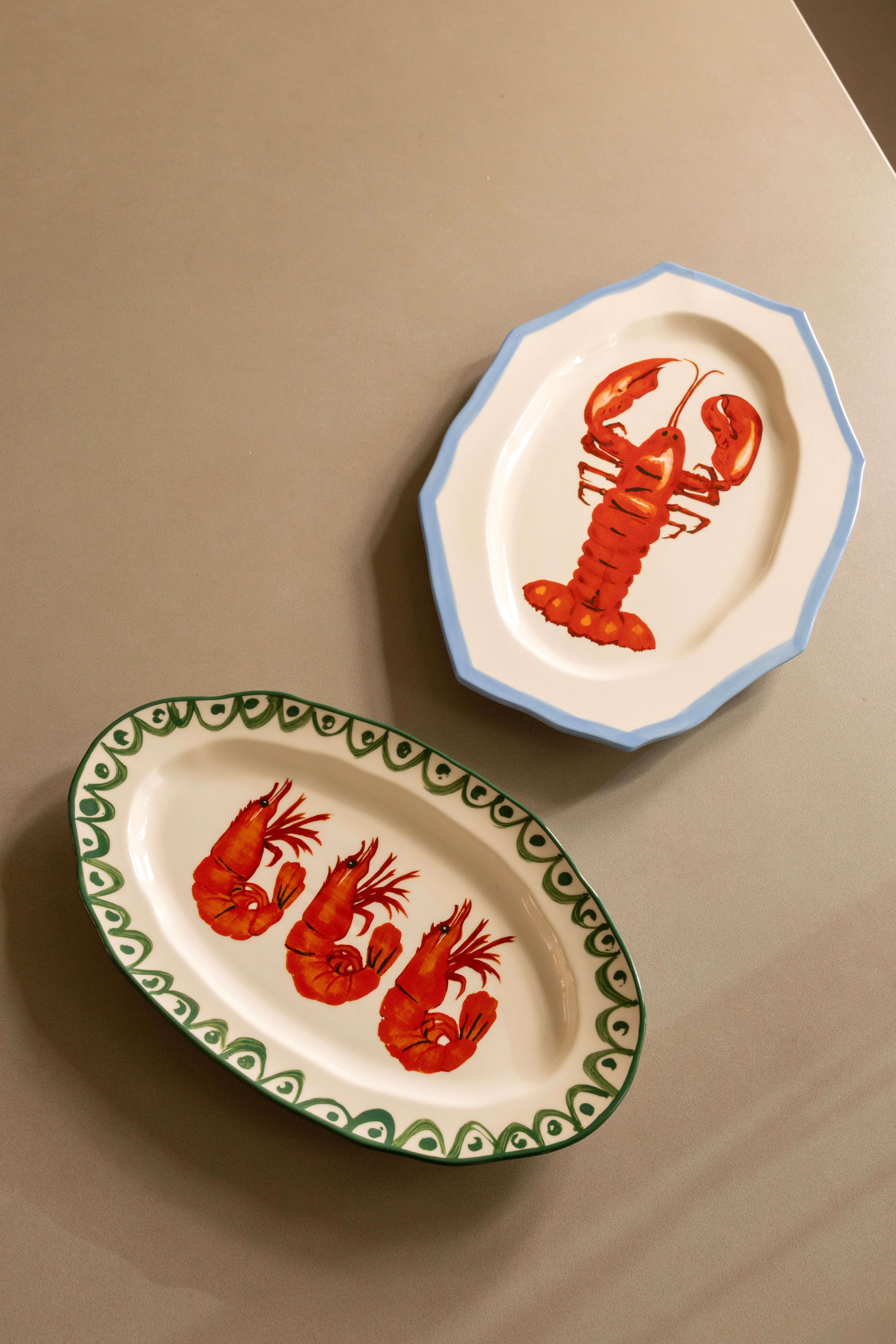 Półmisek SIRENE SHRIMP porcelanowy