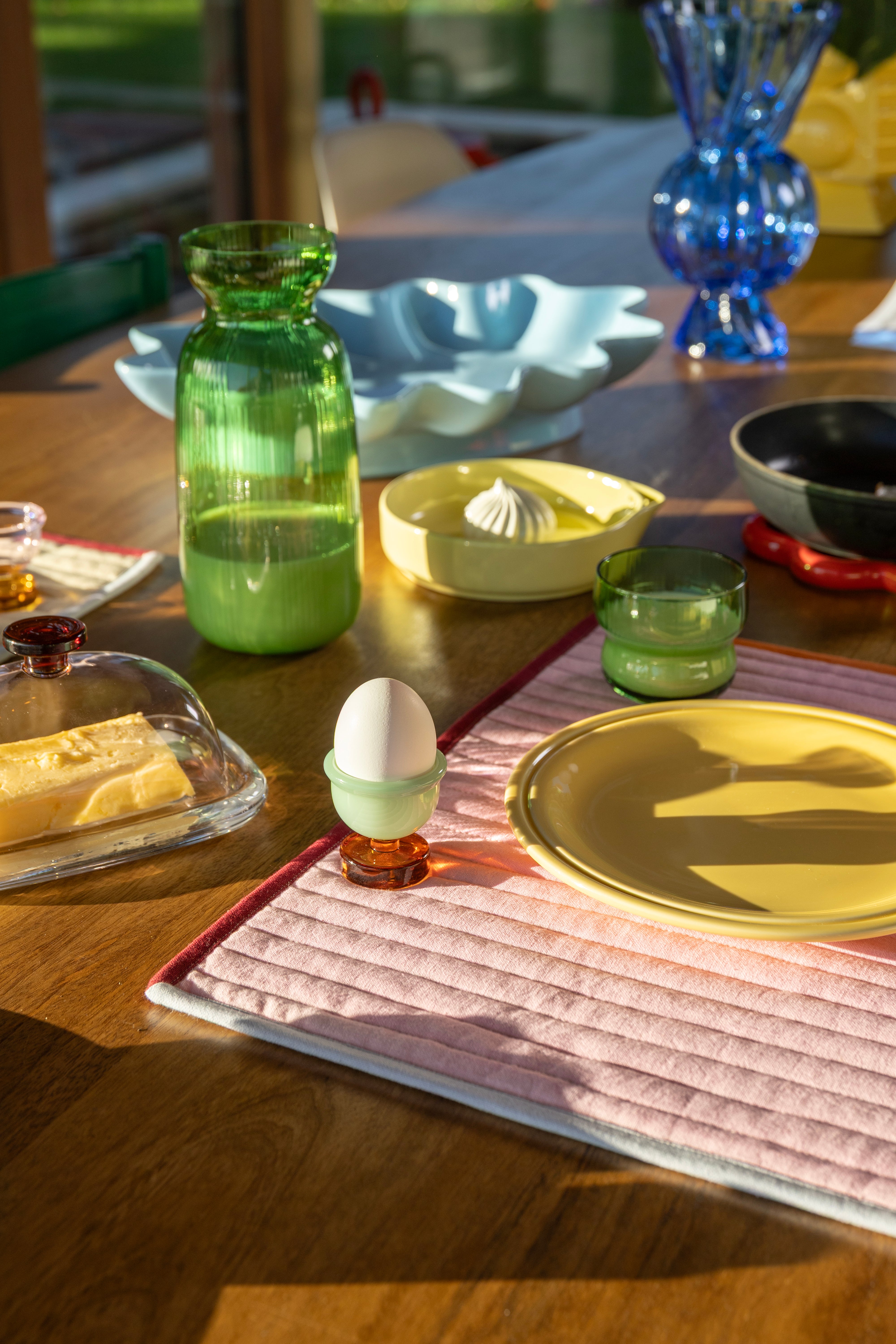 Zestaw talerzy śniadaniowych MOCHI żółty