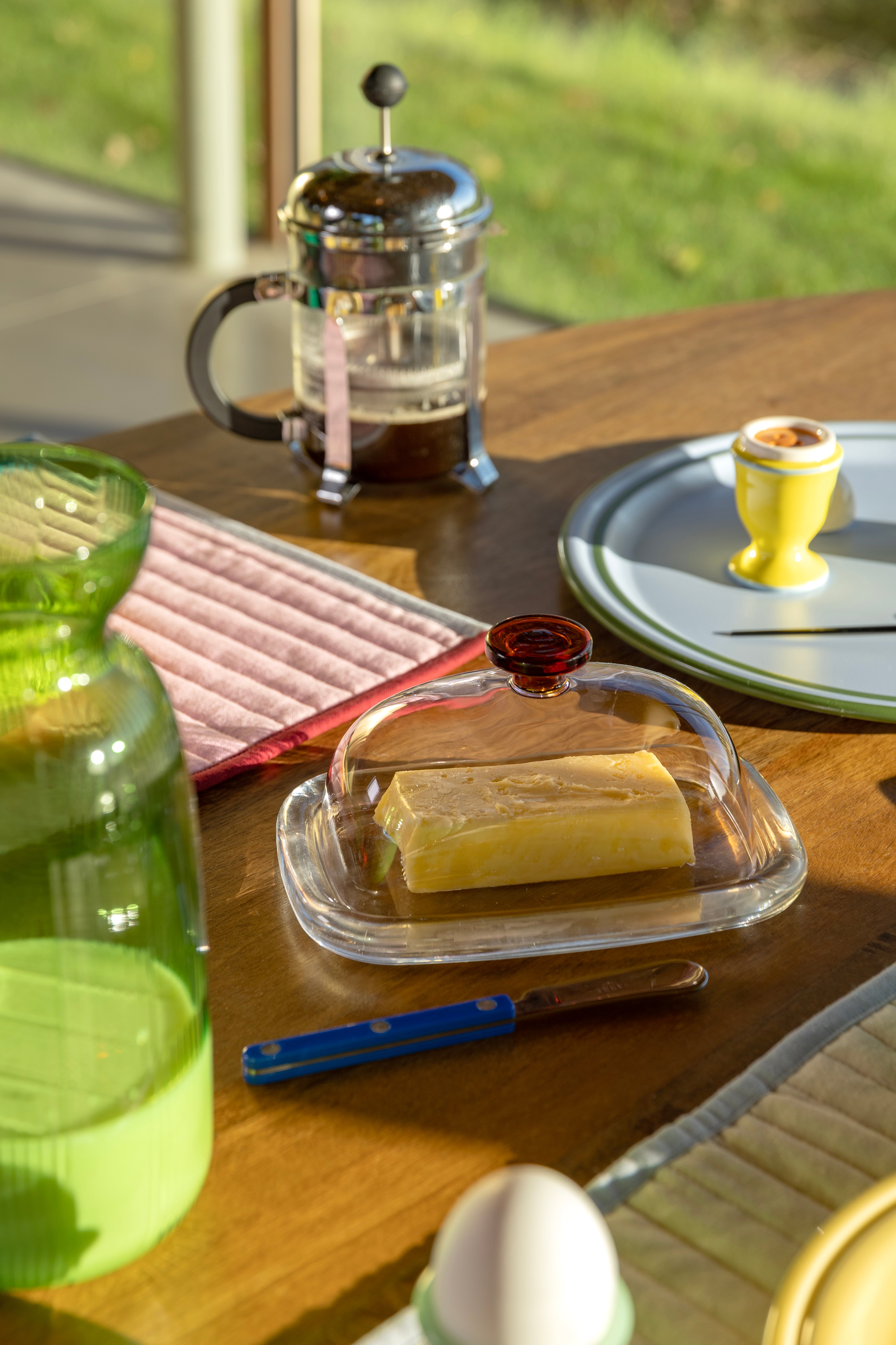 Maselniczka CANTINE różowy z bursztynowym