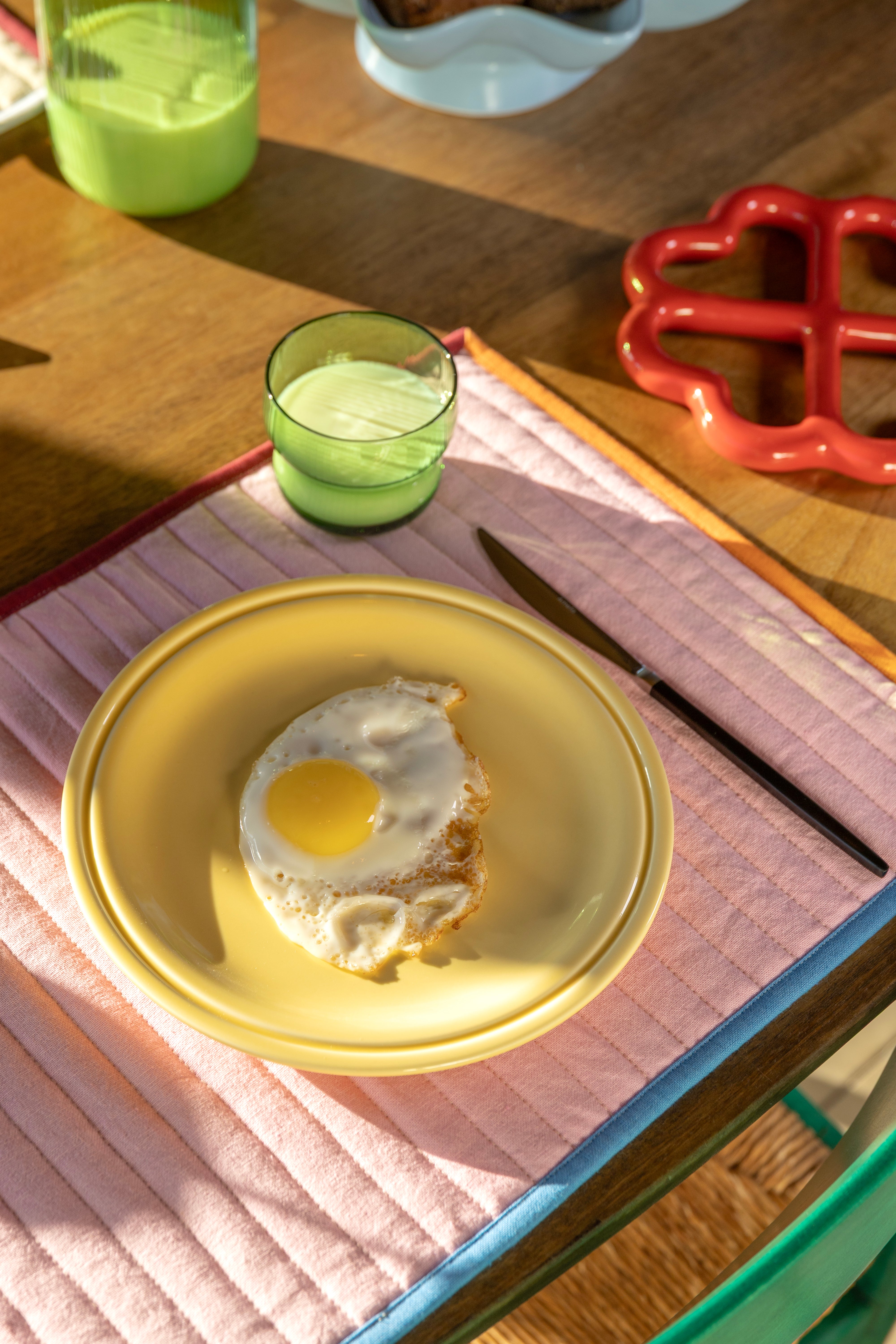 Zestaw talerzy śniadaniowych MOCHI żółty
