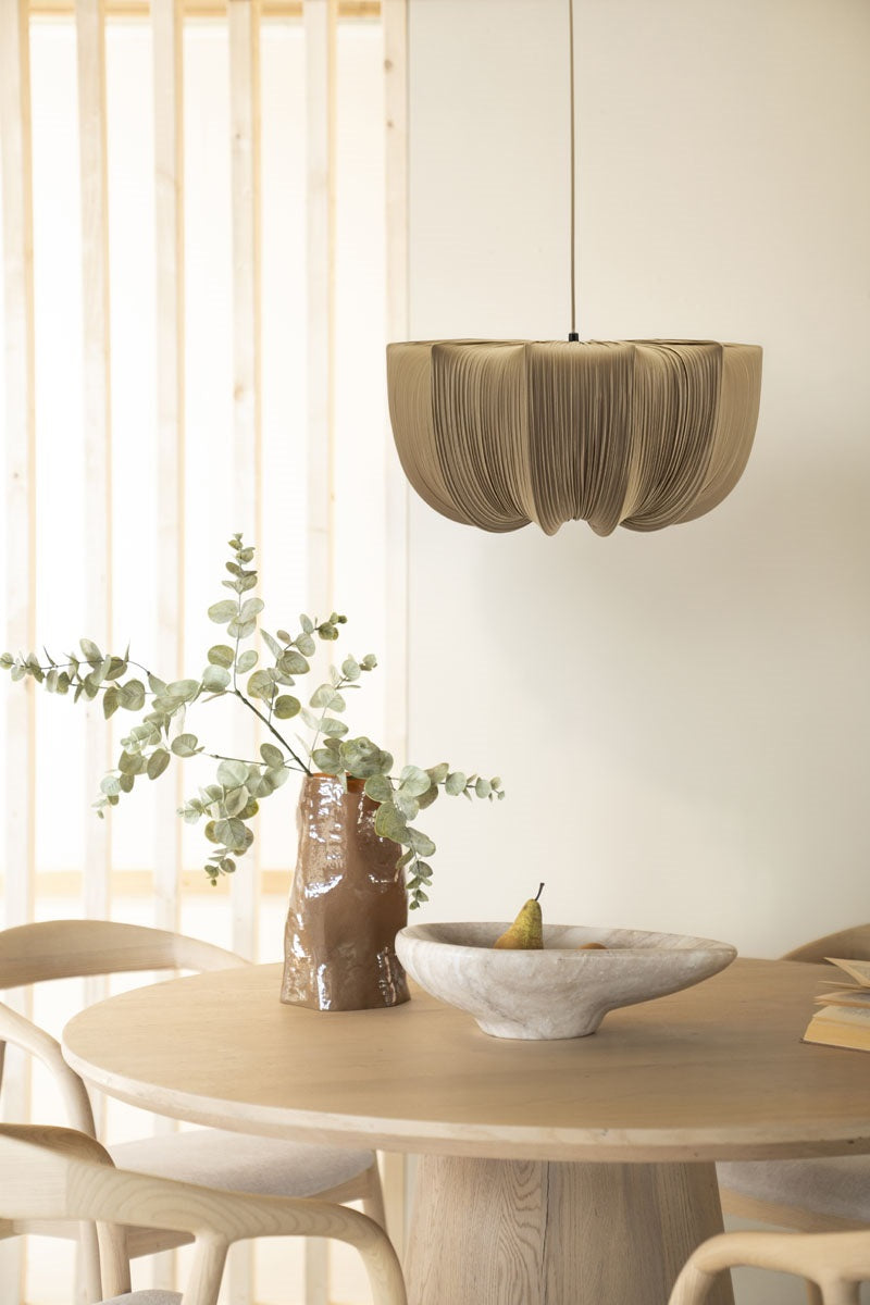 Lampa wisząca NUVIA ONE jasnobrązowy