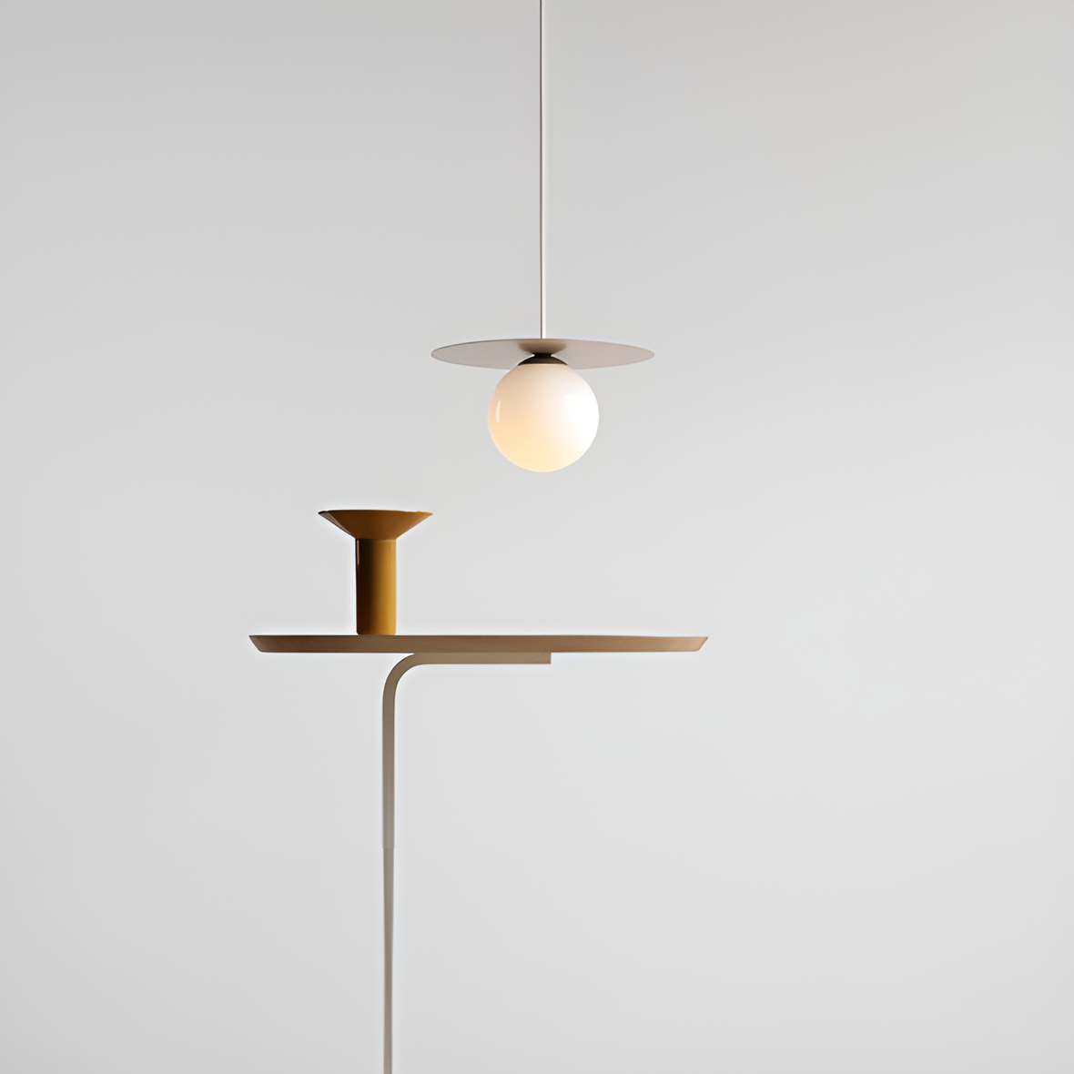 Lampa wisząca LOOP beżowy