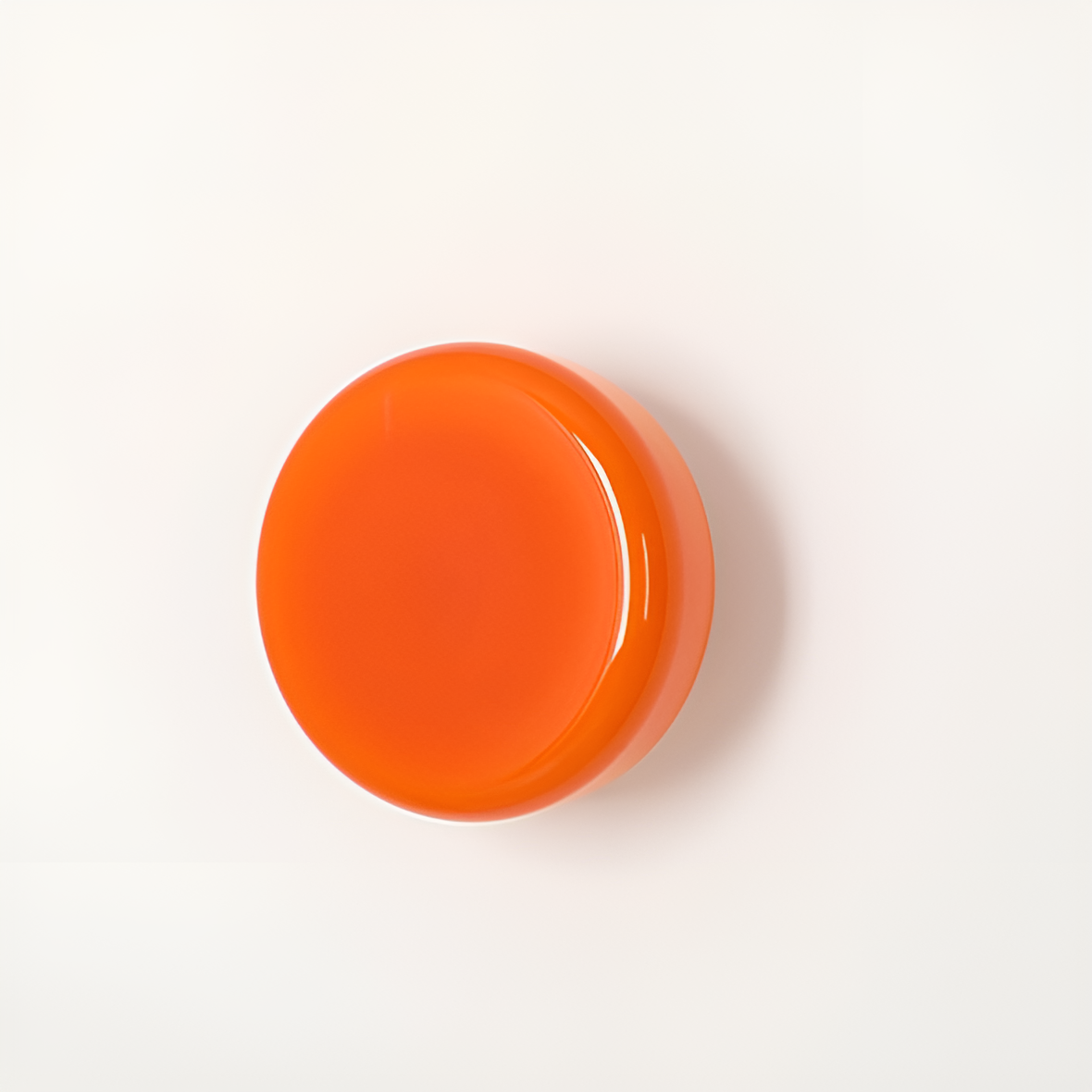 Bonbon orange wall lamp