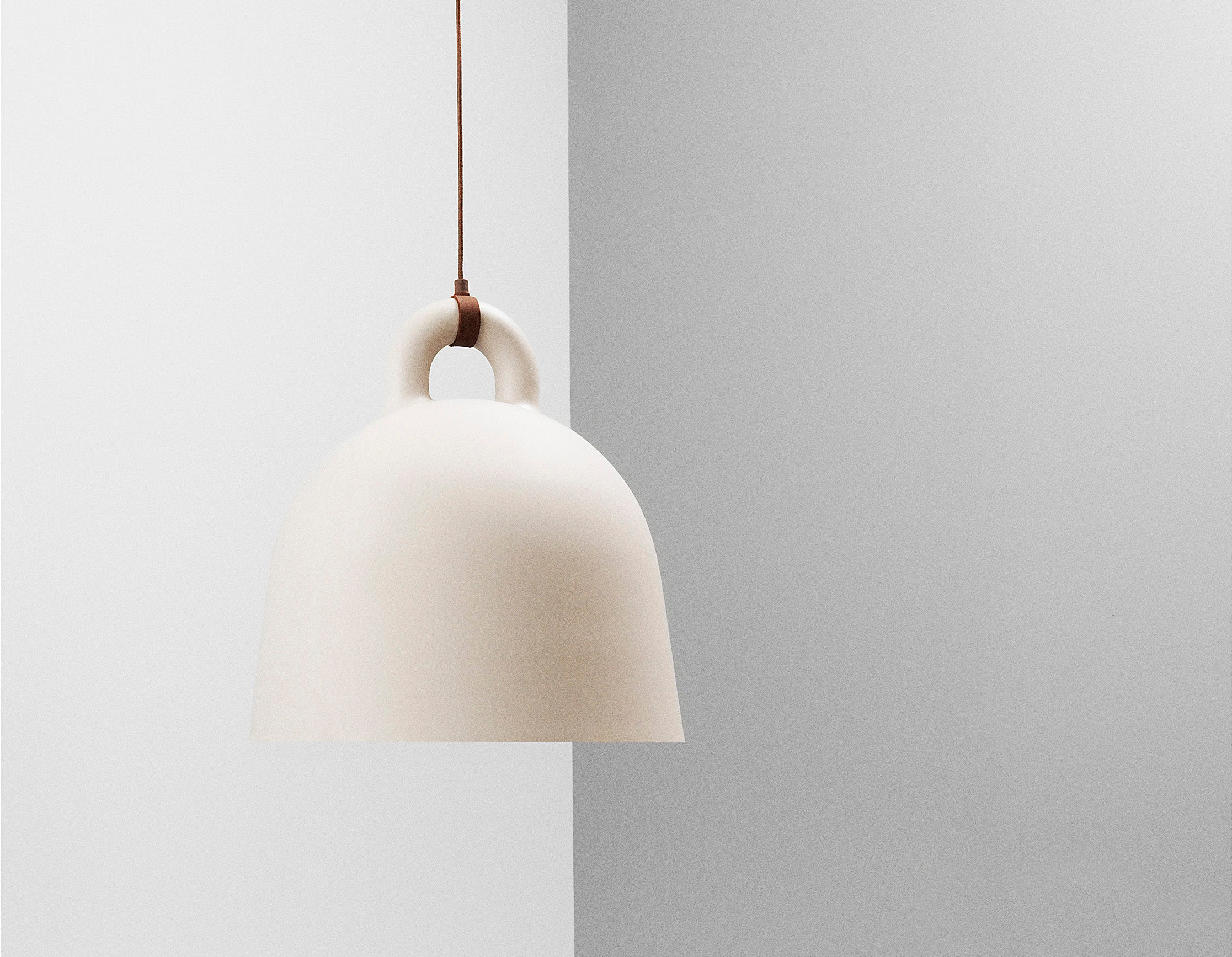 Lampa wisząca BELL piaskowy