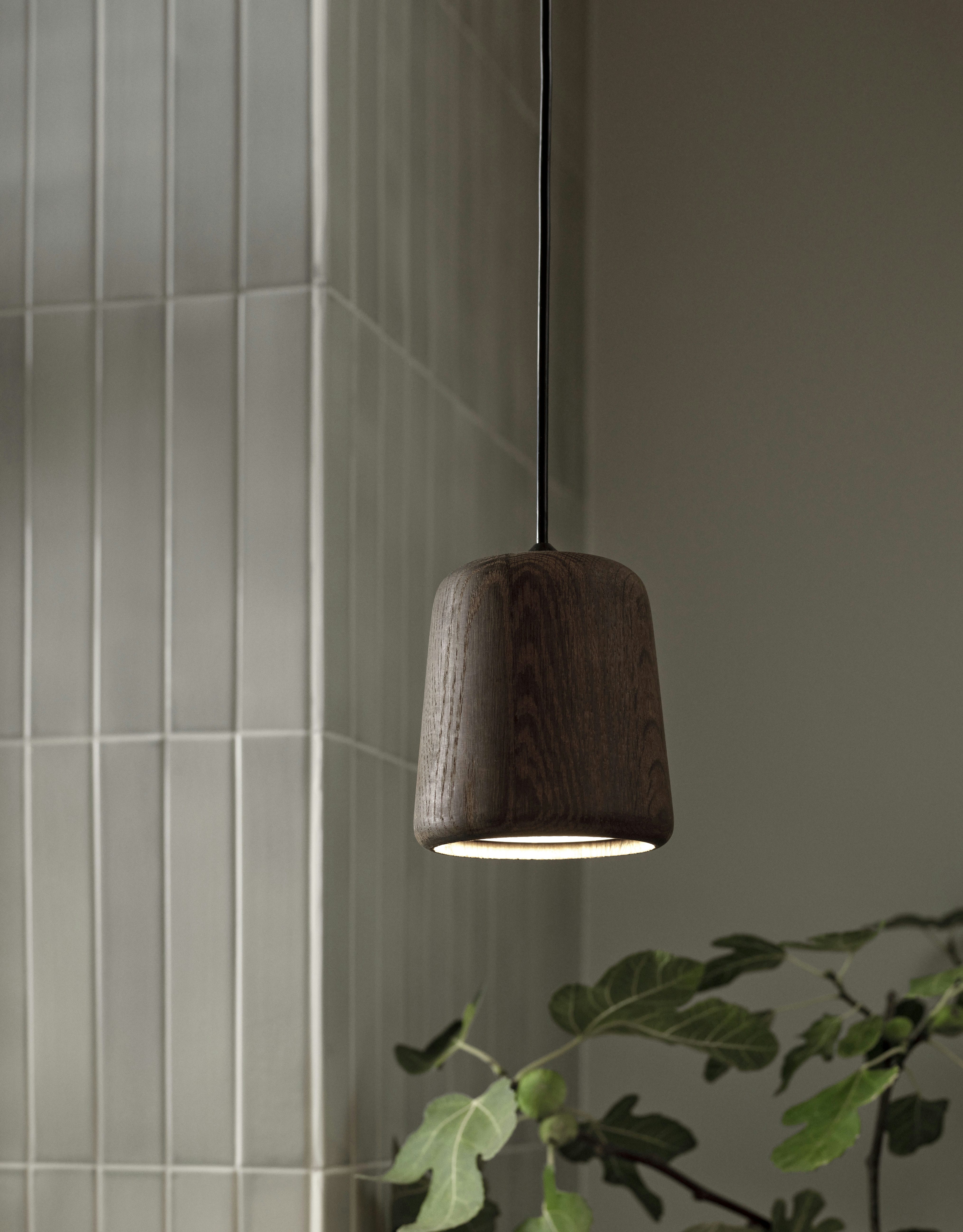 Lampa wisząca MATERIAL dymiony dąb