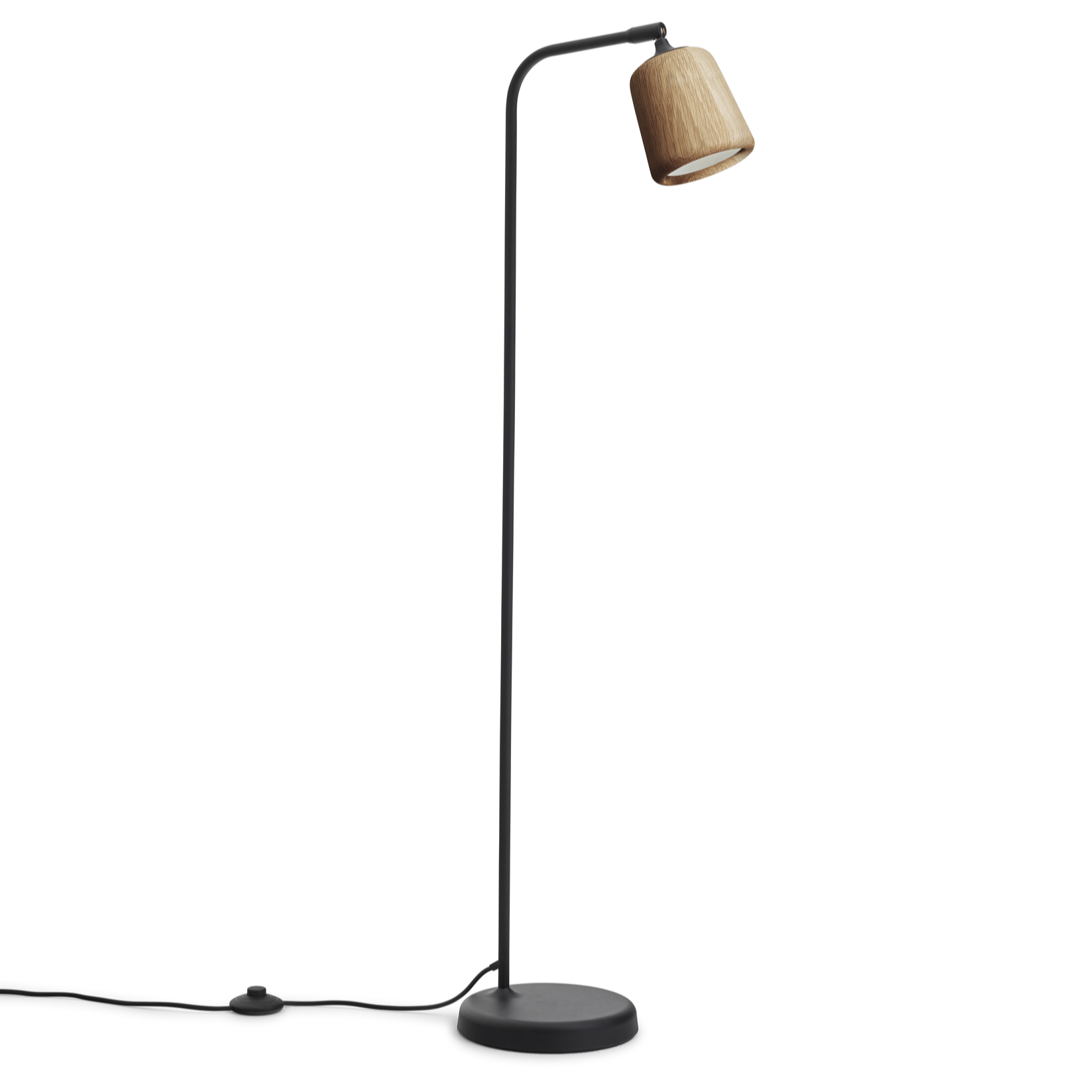Lampa podłogowa MATERIAL dębowy
