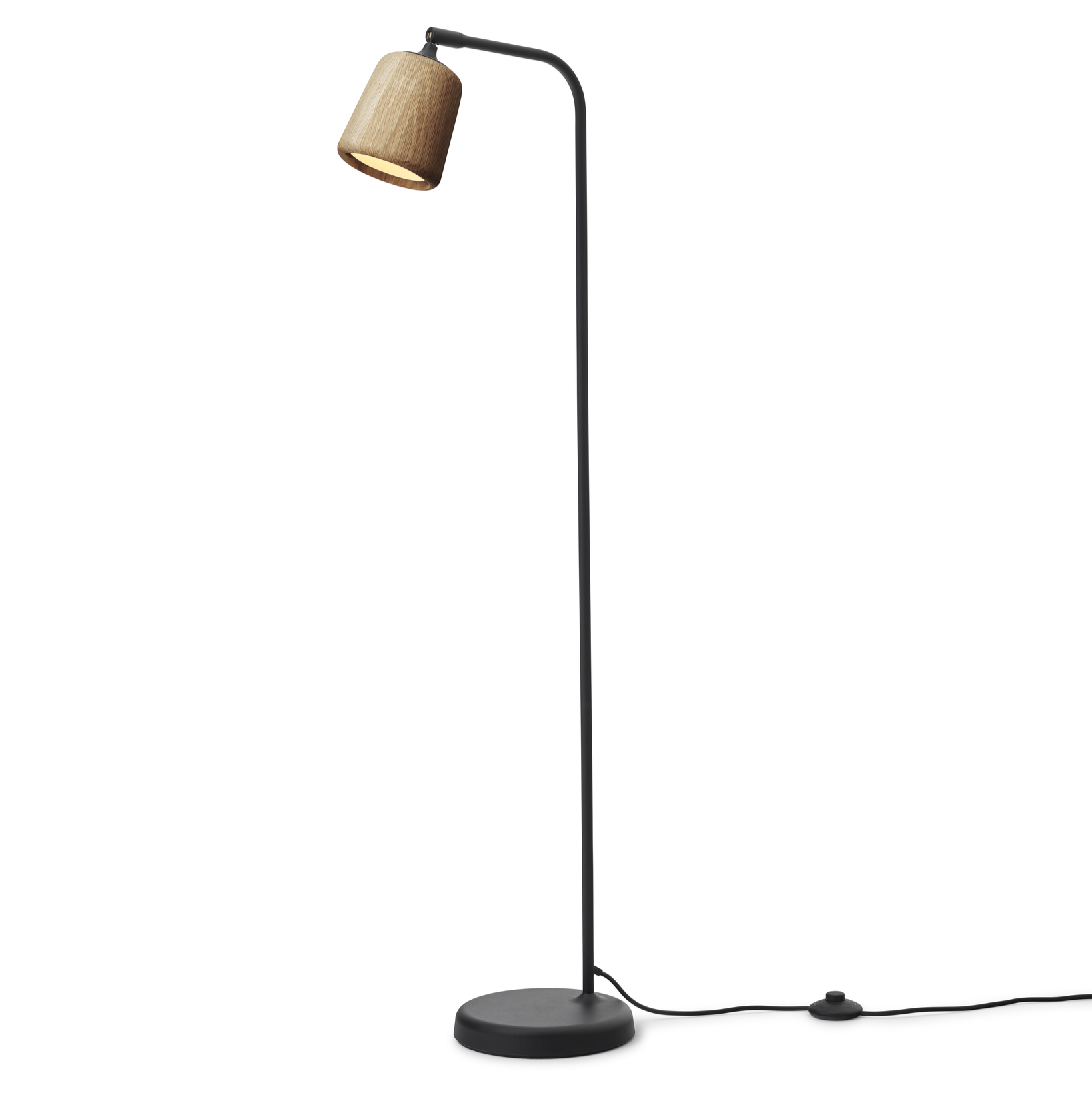 Lampa podłogowa MATERIAL dębowy