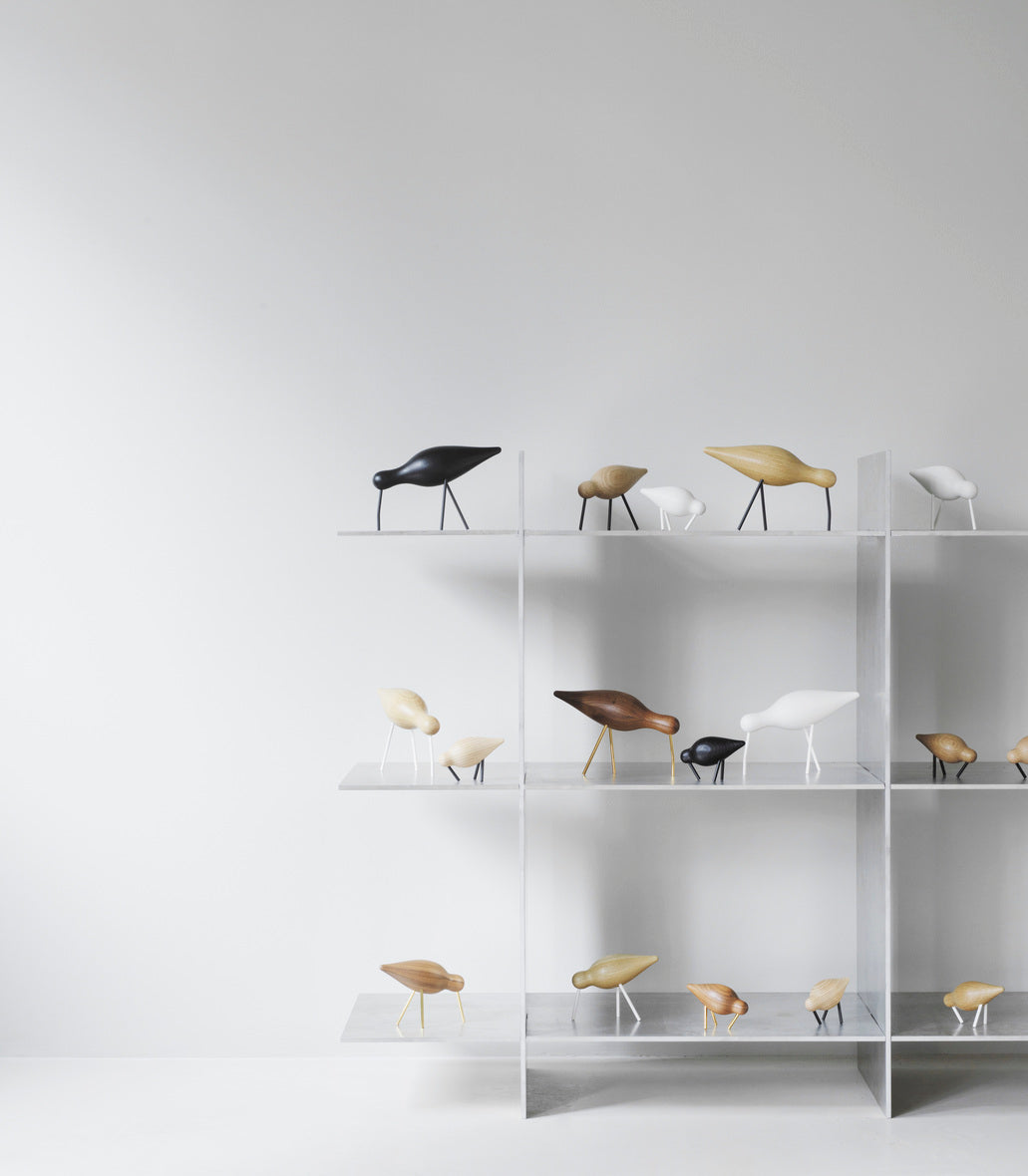 Figurka SHOREBIRD niebieski z czarnymi nóżkami