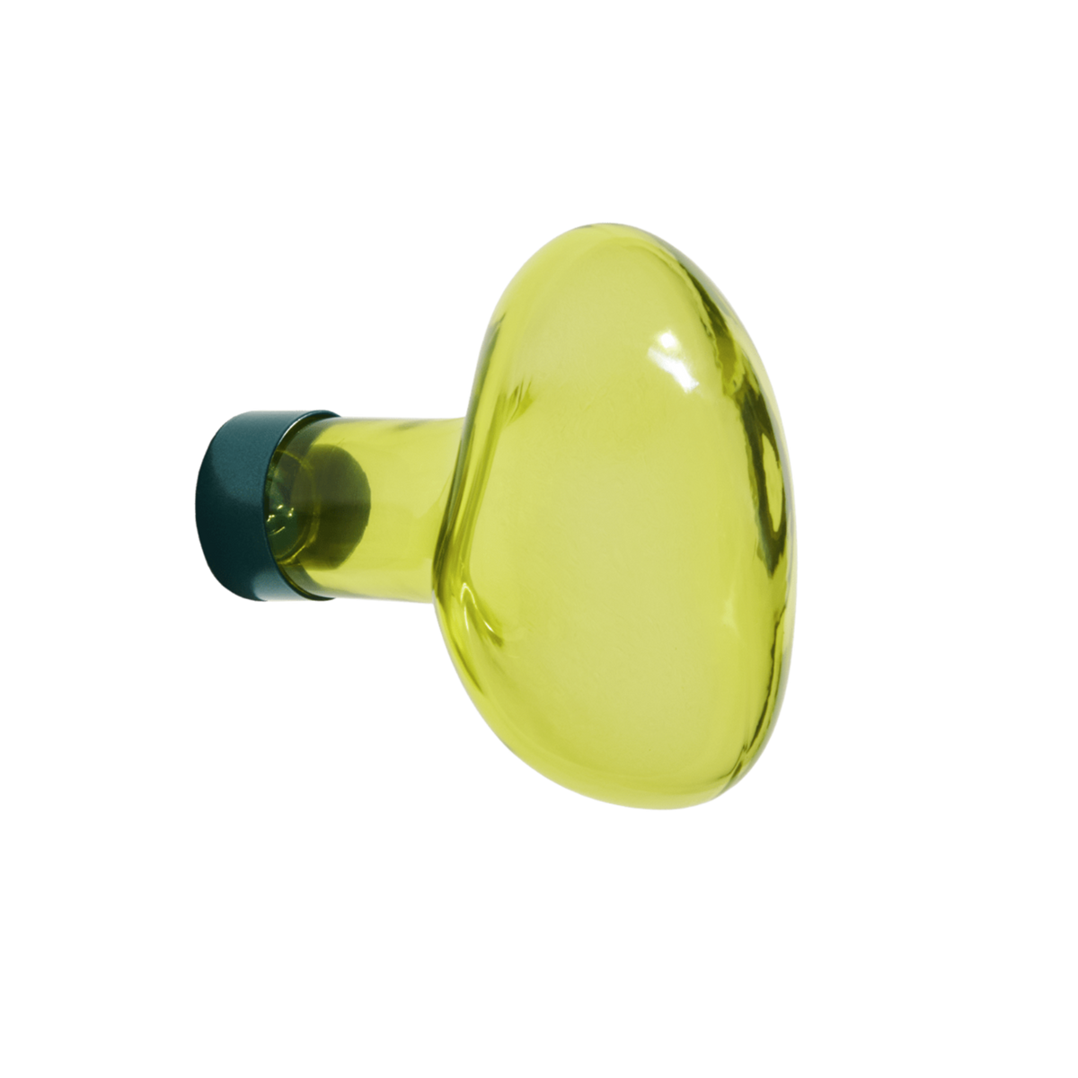 Wieszak ścienny BUBBLE limonkowy