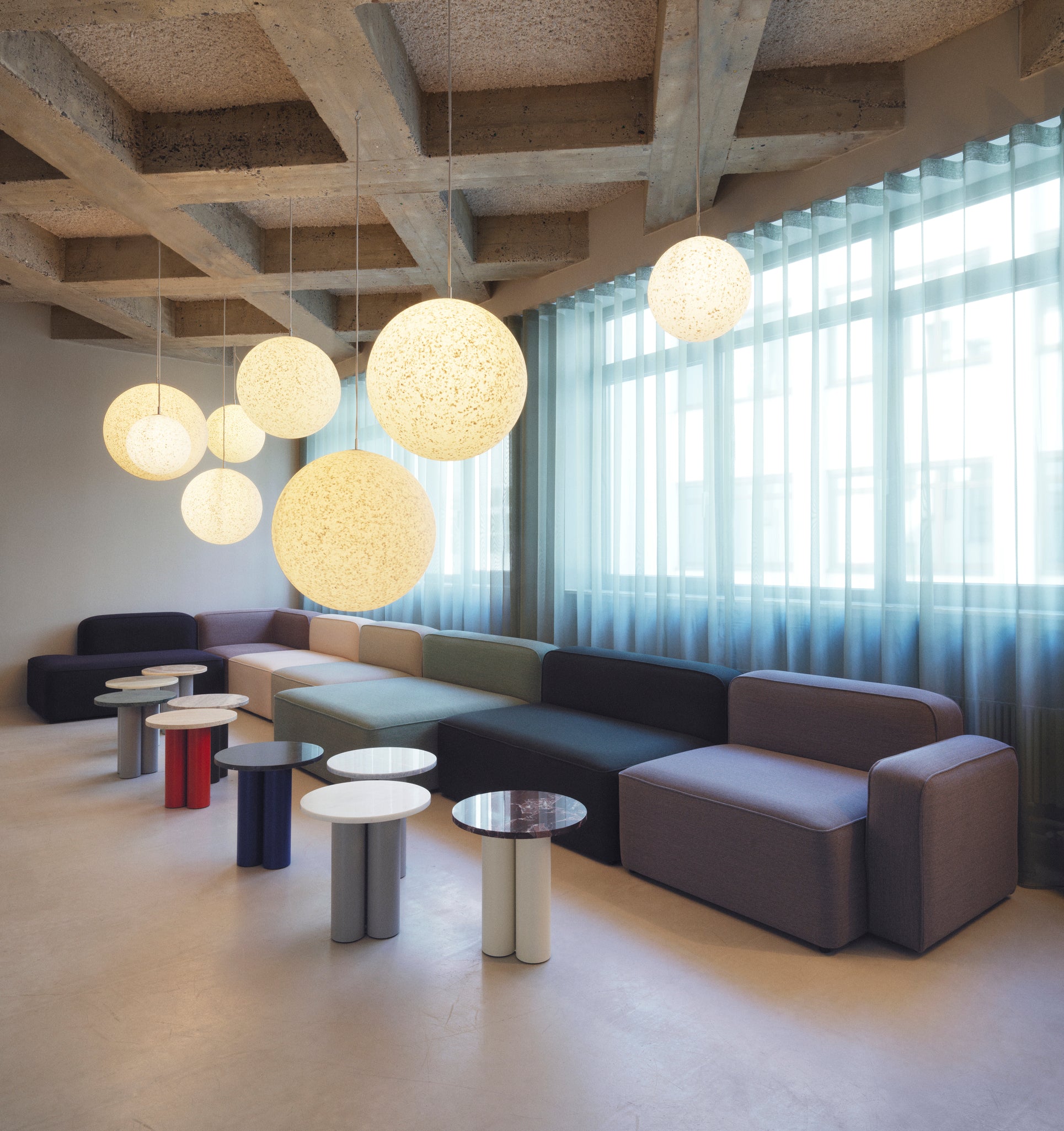 Polsteres Seilmodularsofa