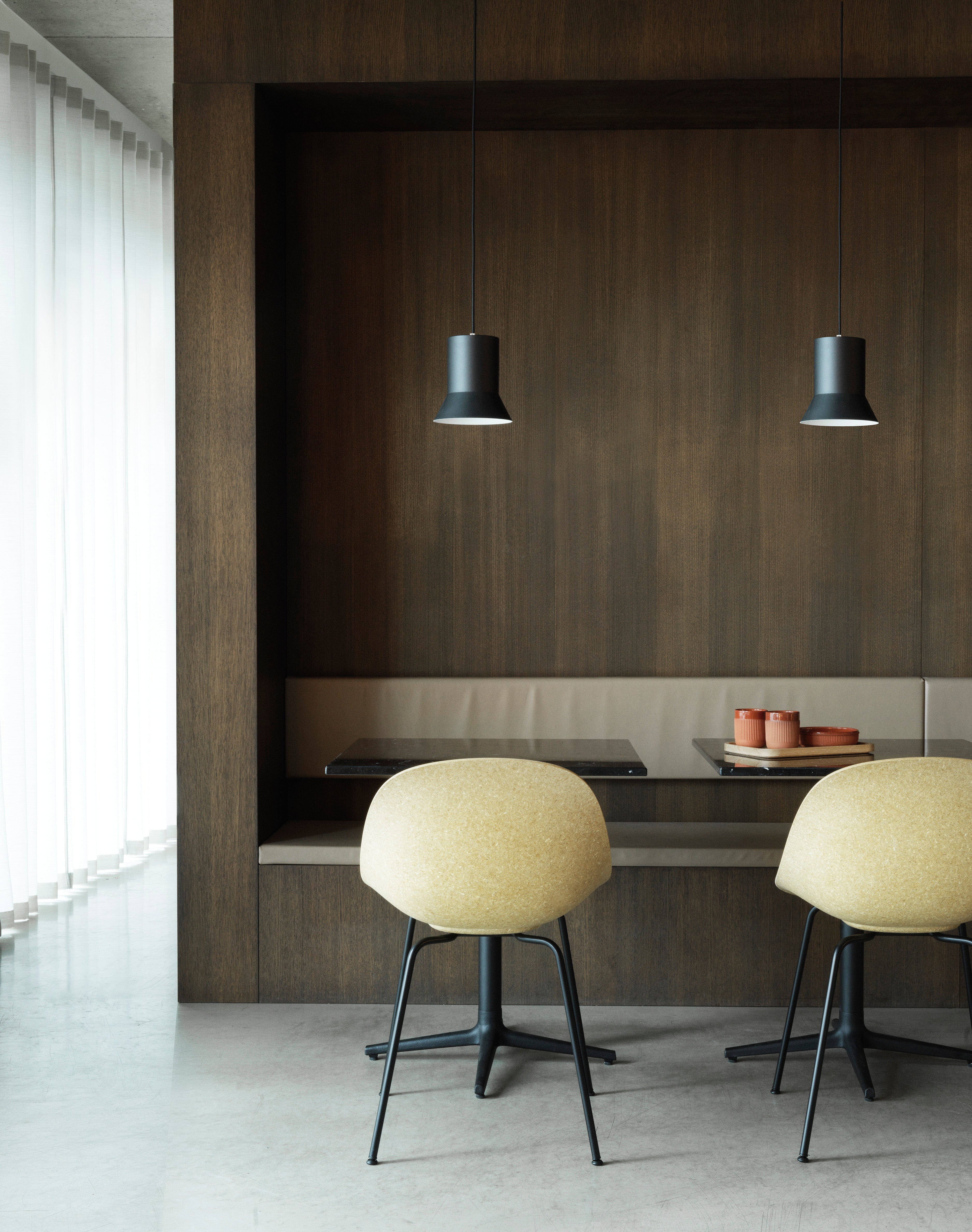Lampa wisząca HAT czarny