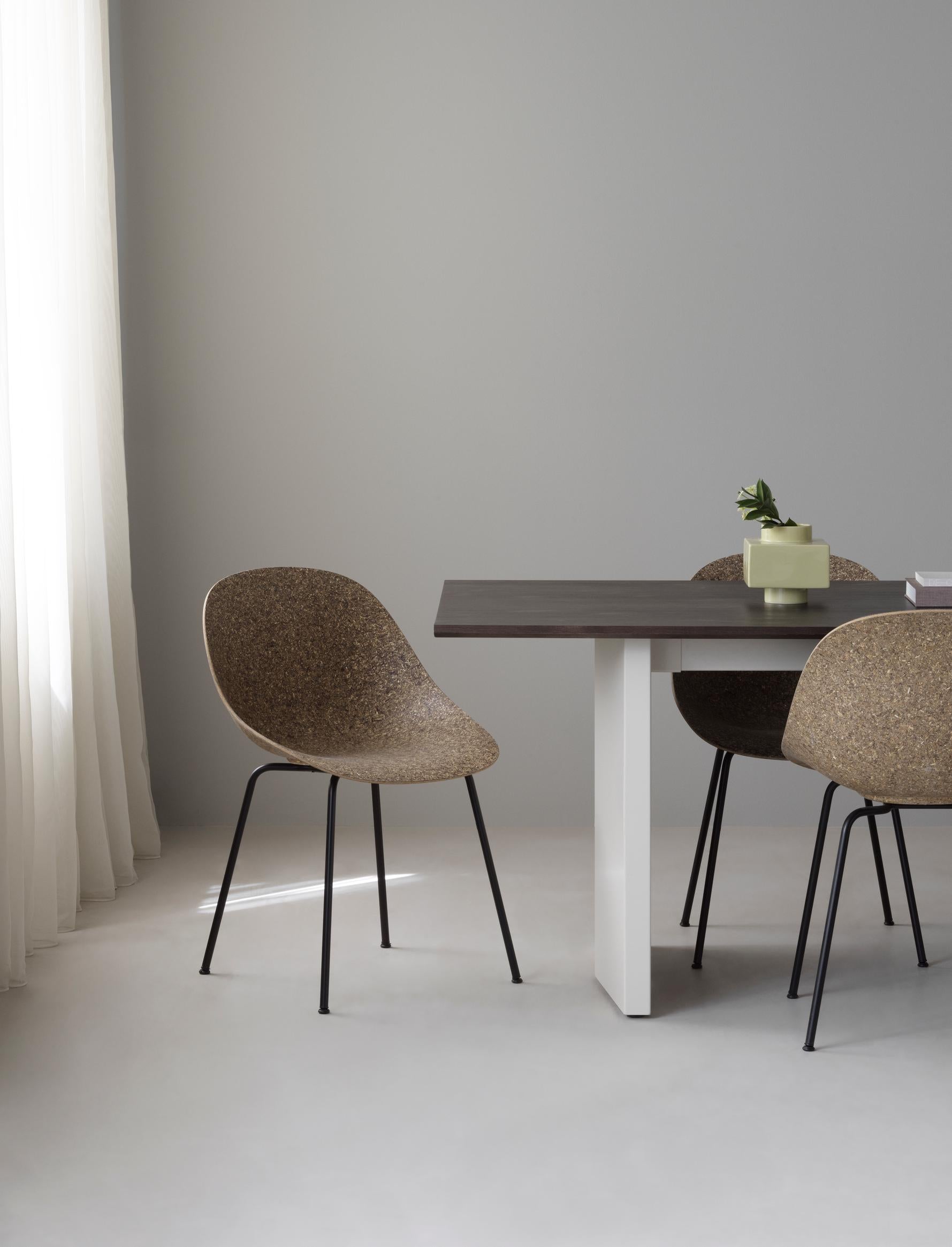 Table panel dark brown