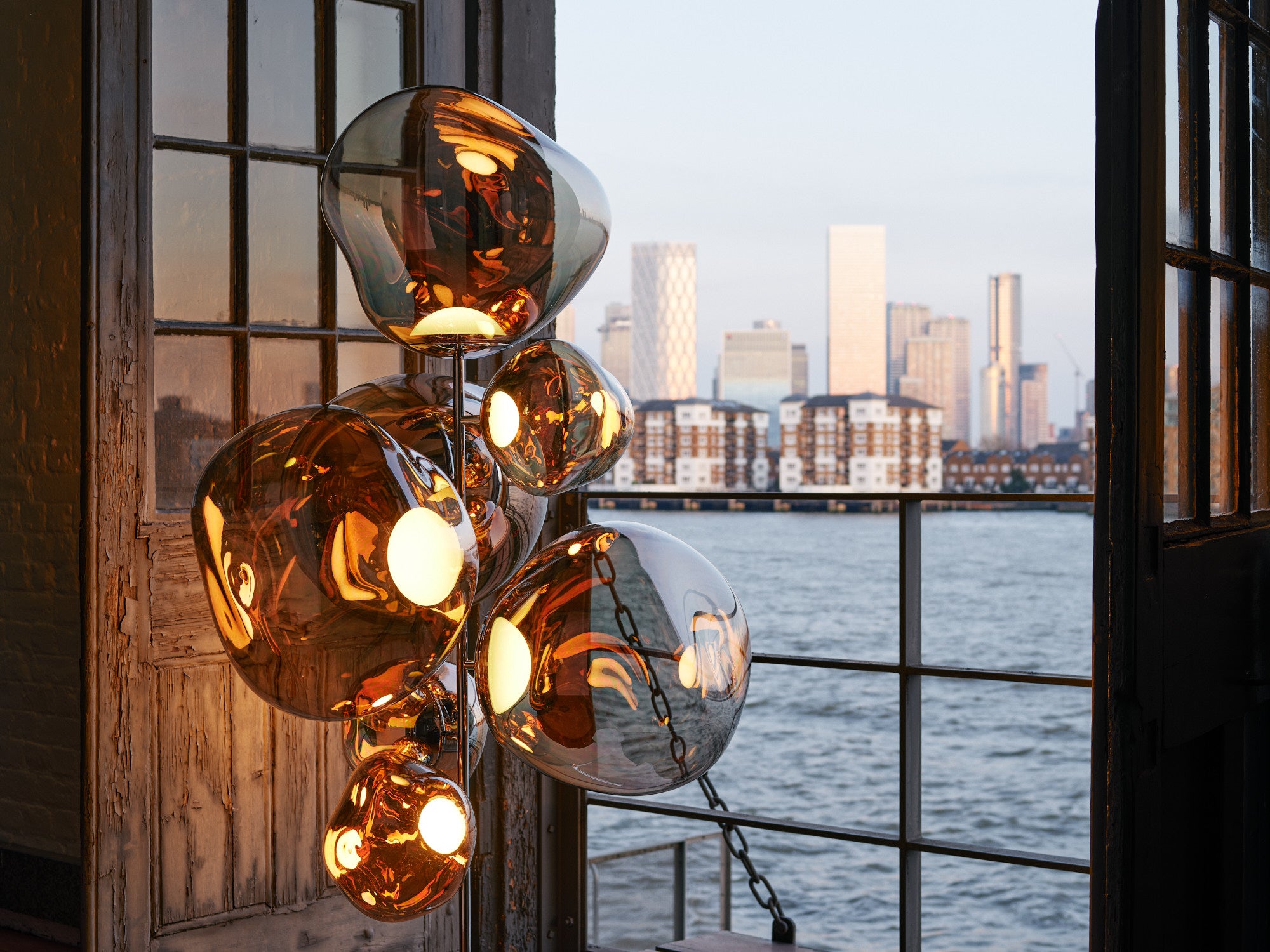 MELT Brown Floor Lamp
