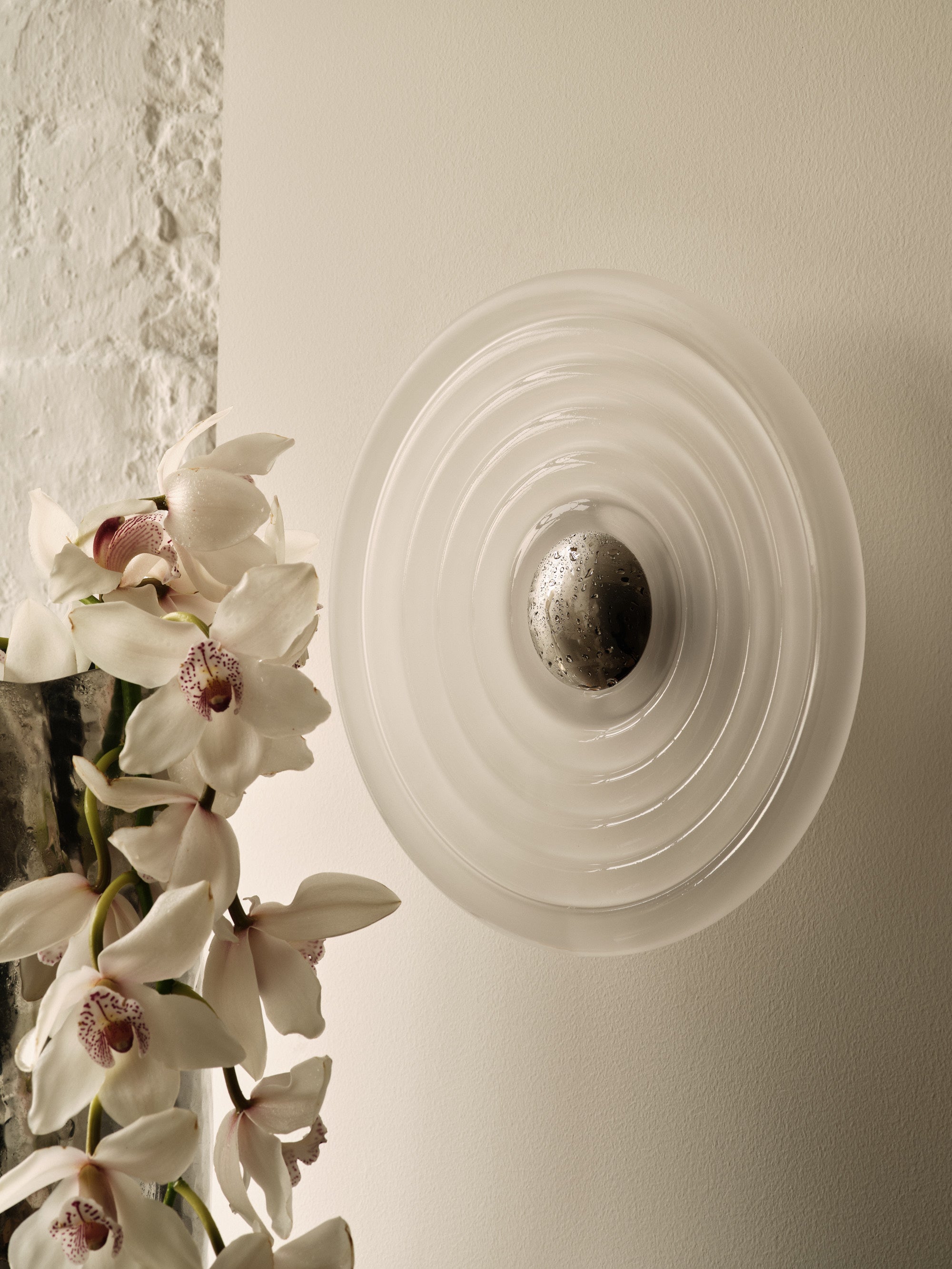 Wall lamp PRESS matte glass