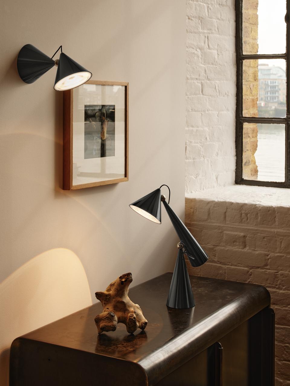 Tischlampe POSE gold