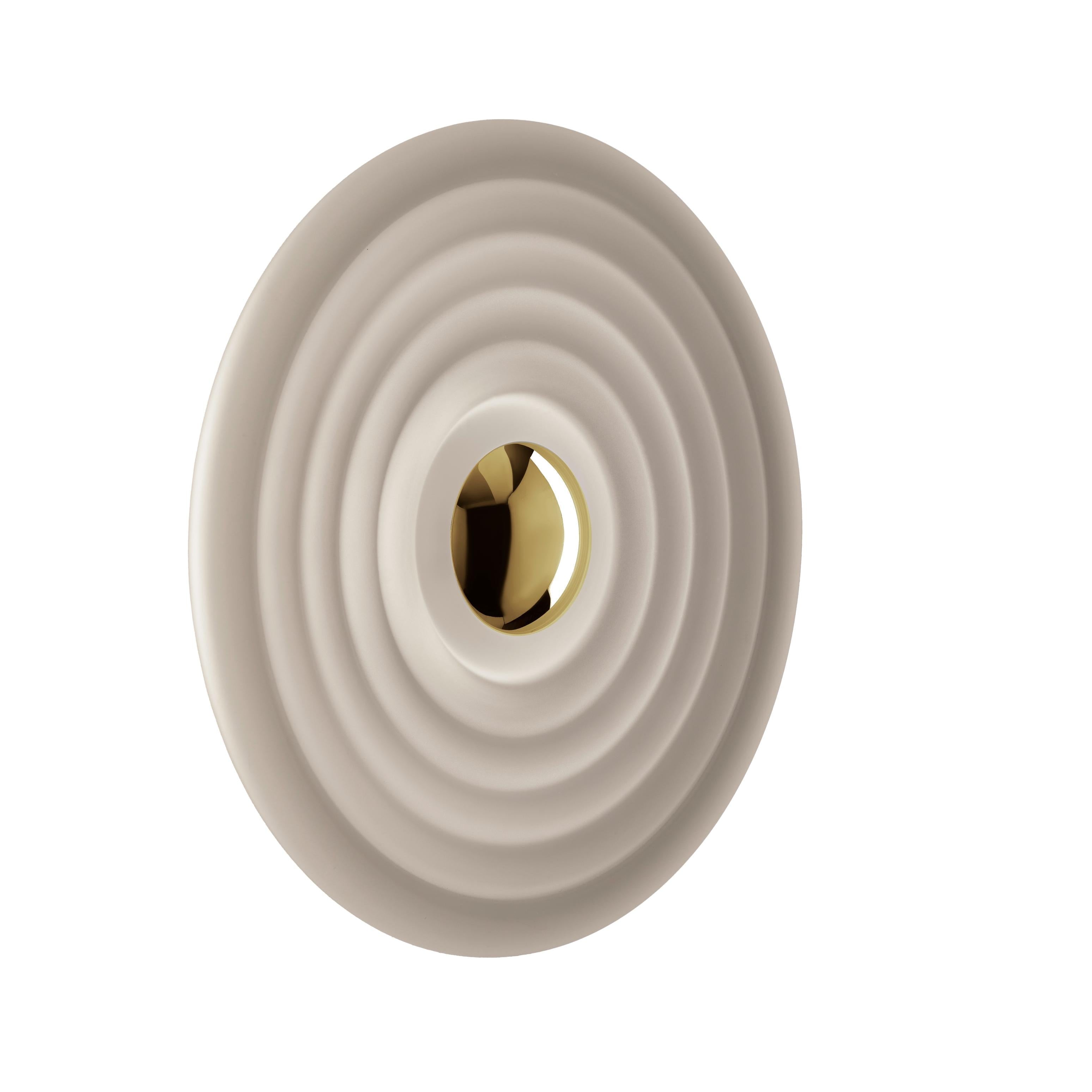 Wall lamp PRESS matte glass