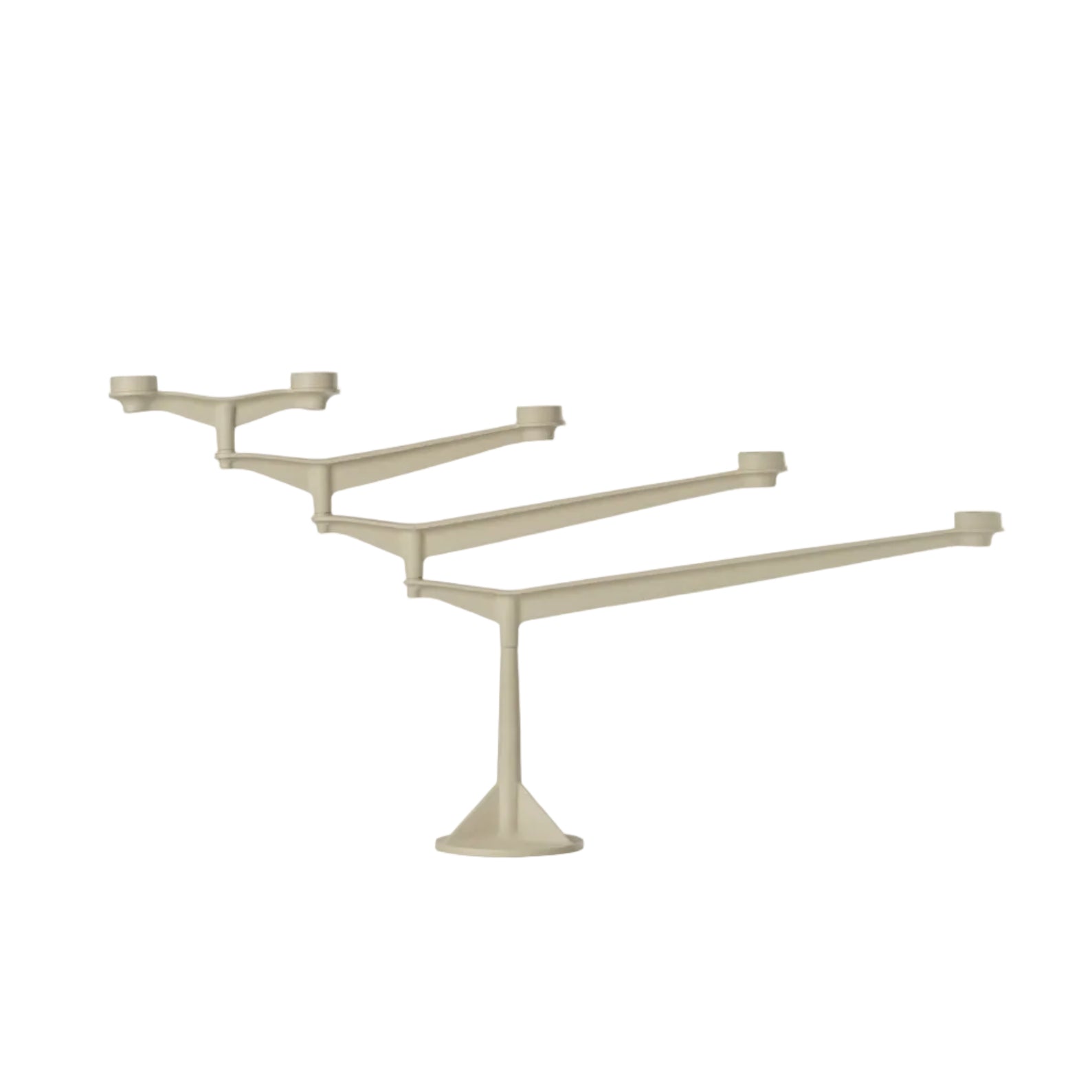 Kerzenhalter SPIN cremefarben