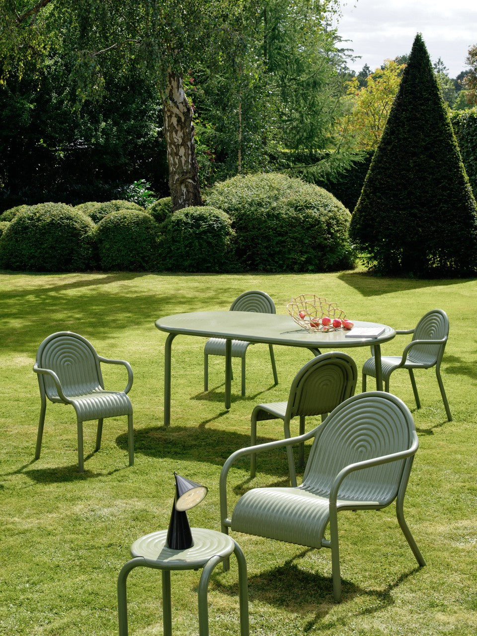 Outdoor Armchair GROOVE Green