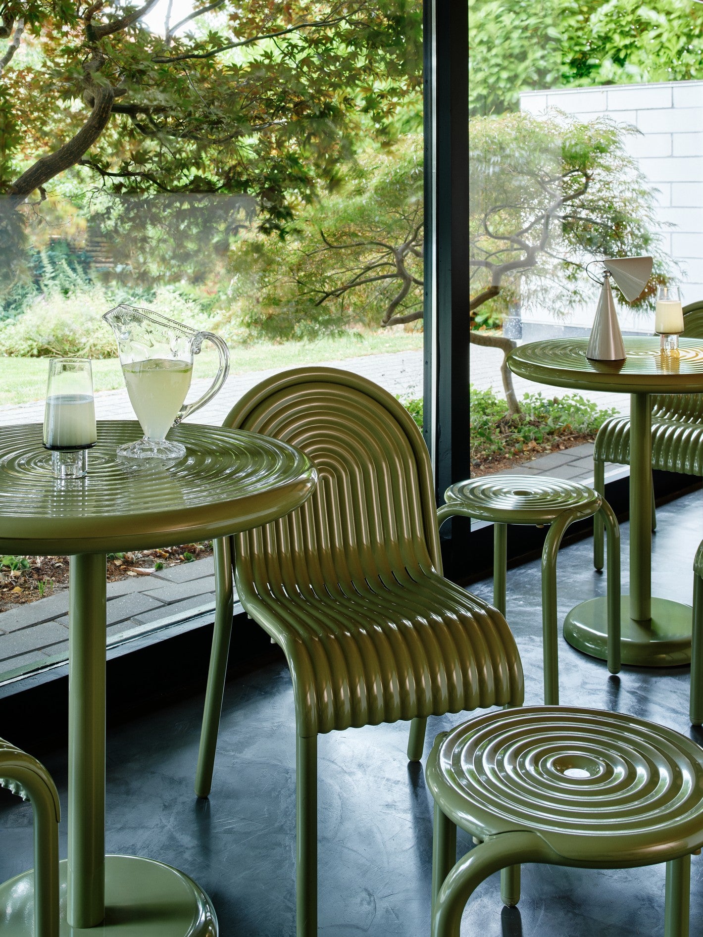 Outdoor Armchair GROOVE Green