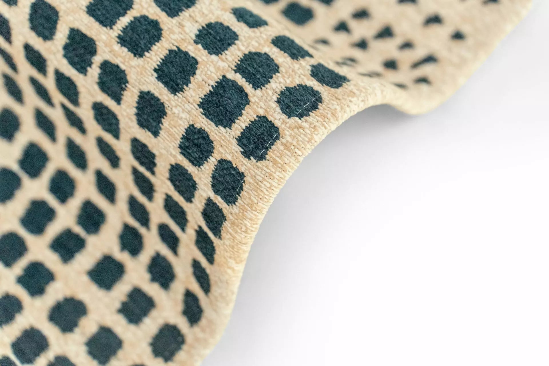 Teppich ZEN beige mit grünem