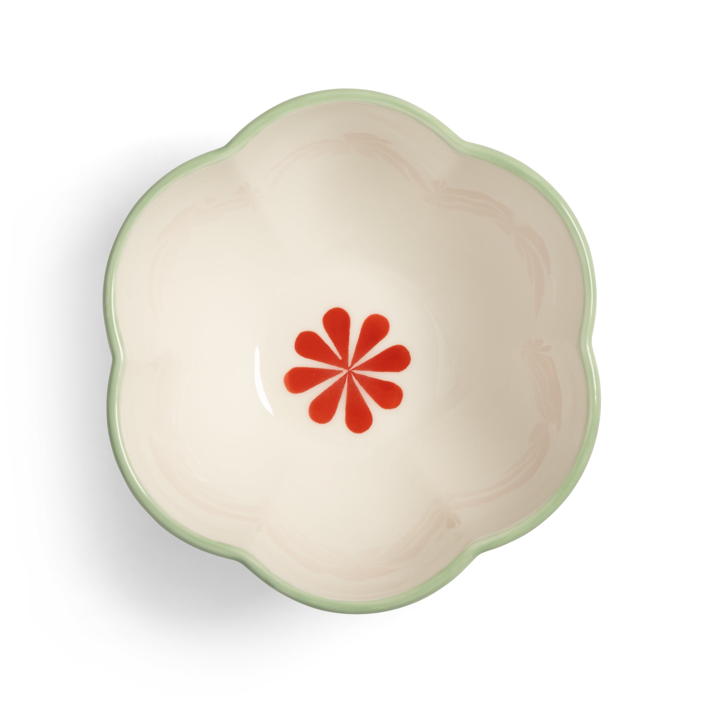 Zestaw misek FOLK kolorowa porcelana