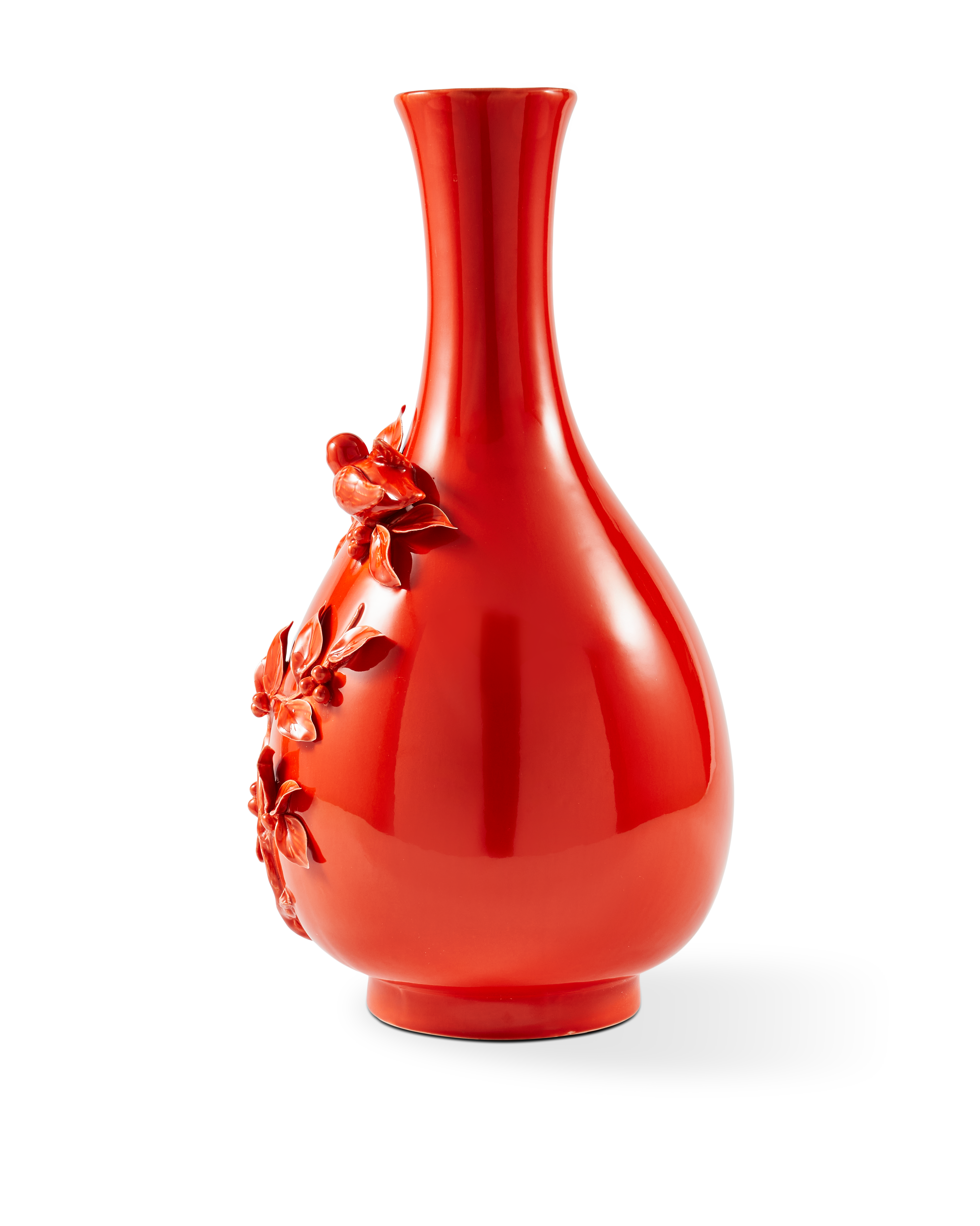 Wazon 3D VÖGEL dunkelorange