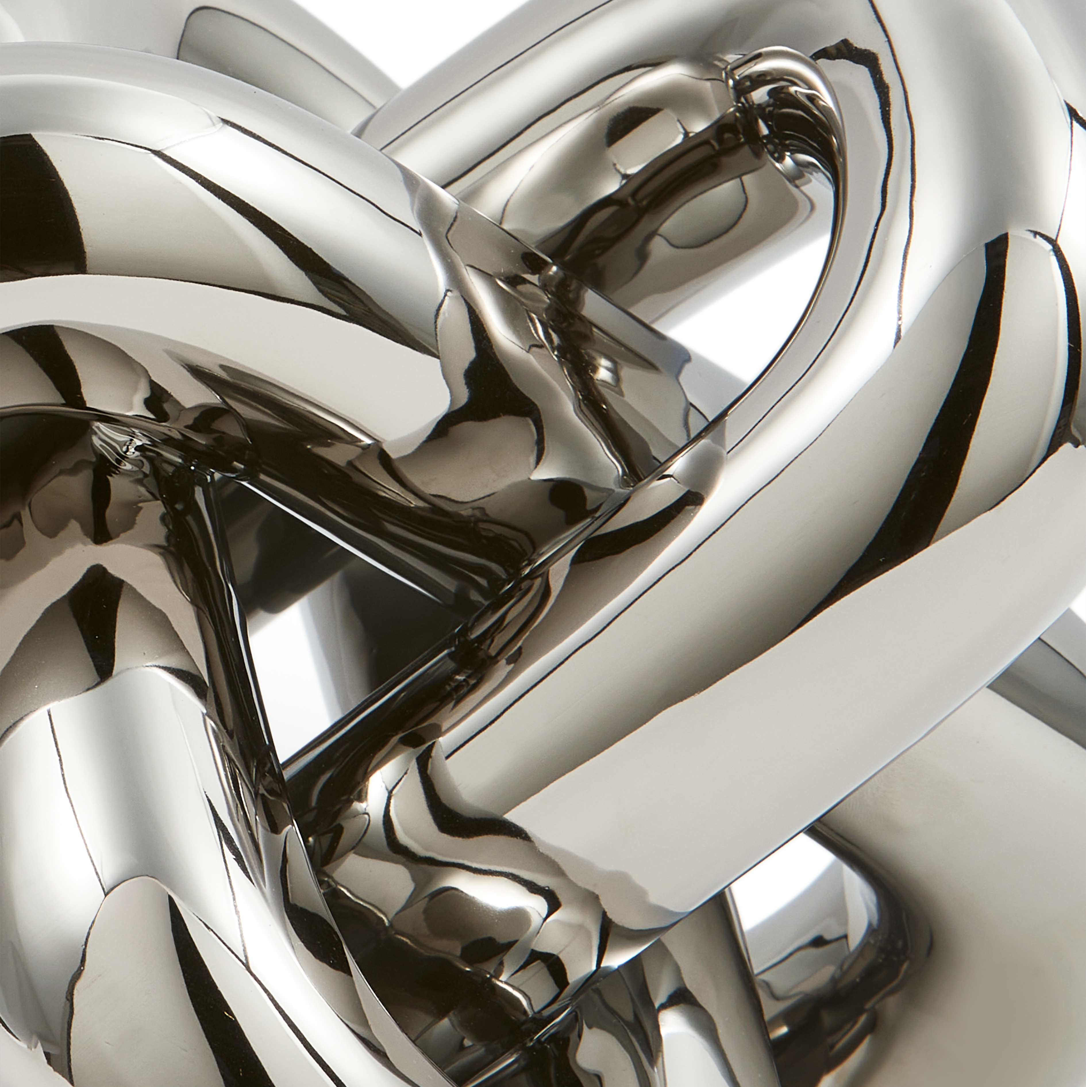 Dekorative Figur MOVING CHAIN silber