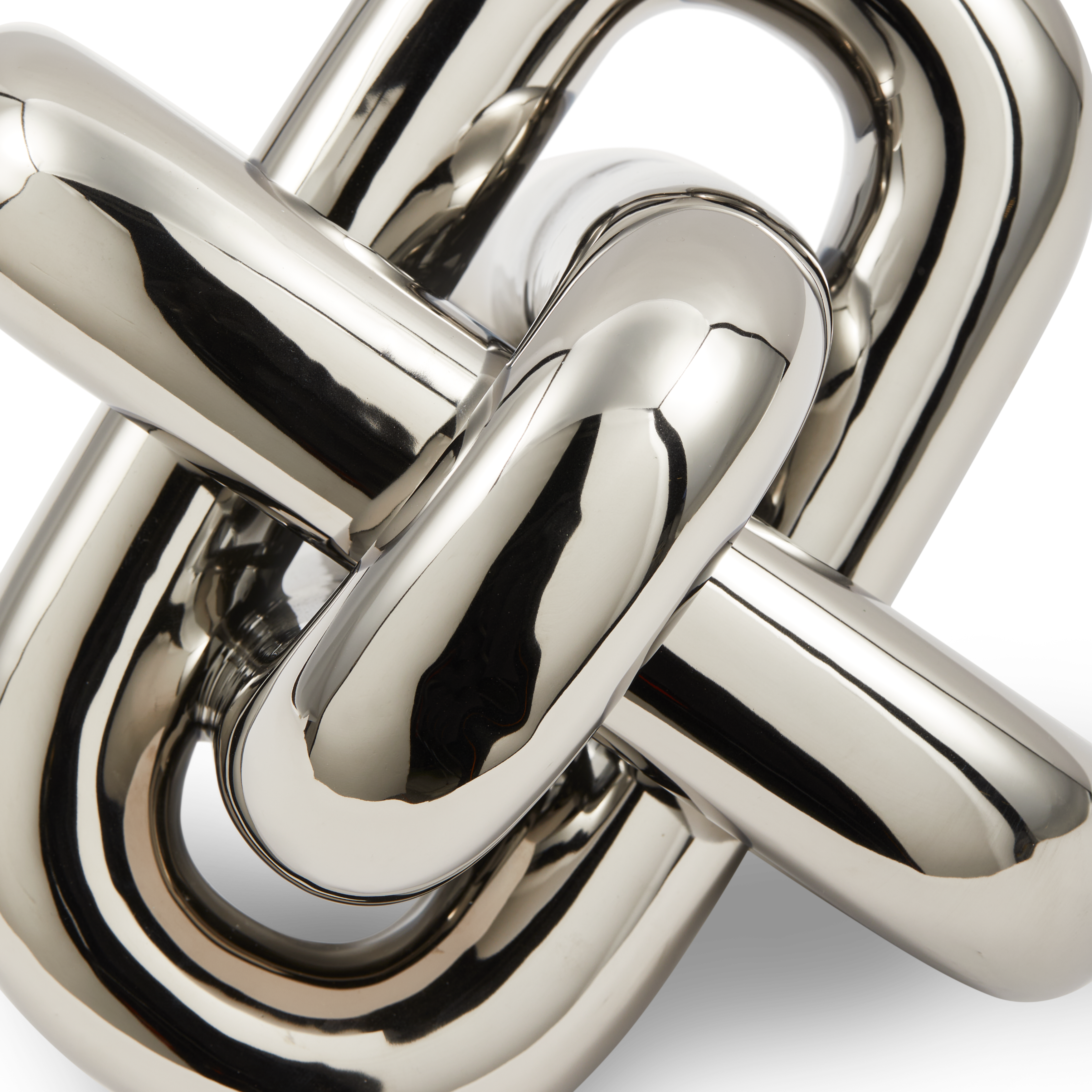 Dekorative Figur MOVING CHAIN silber