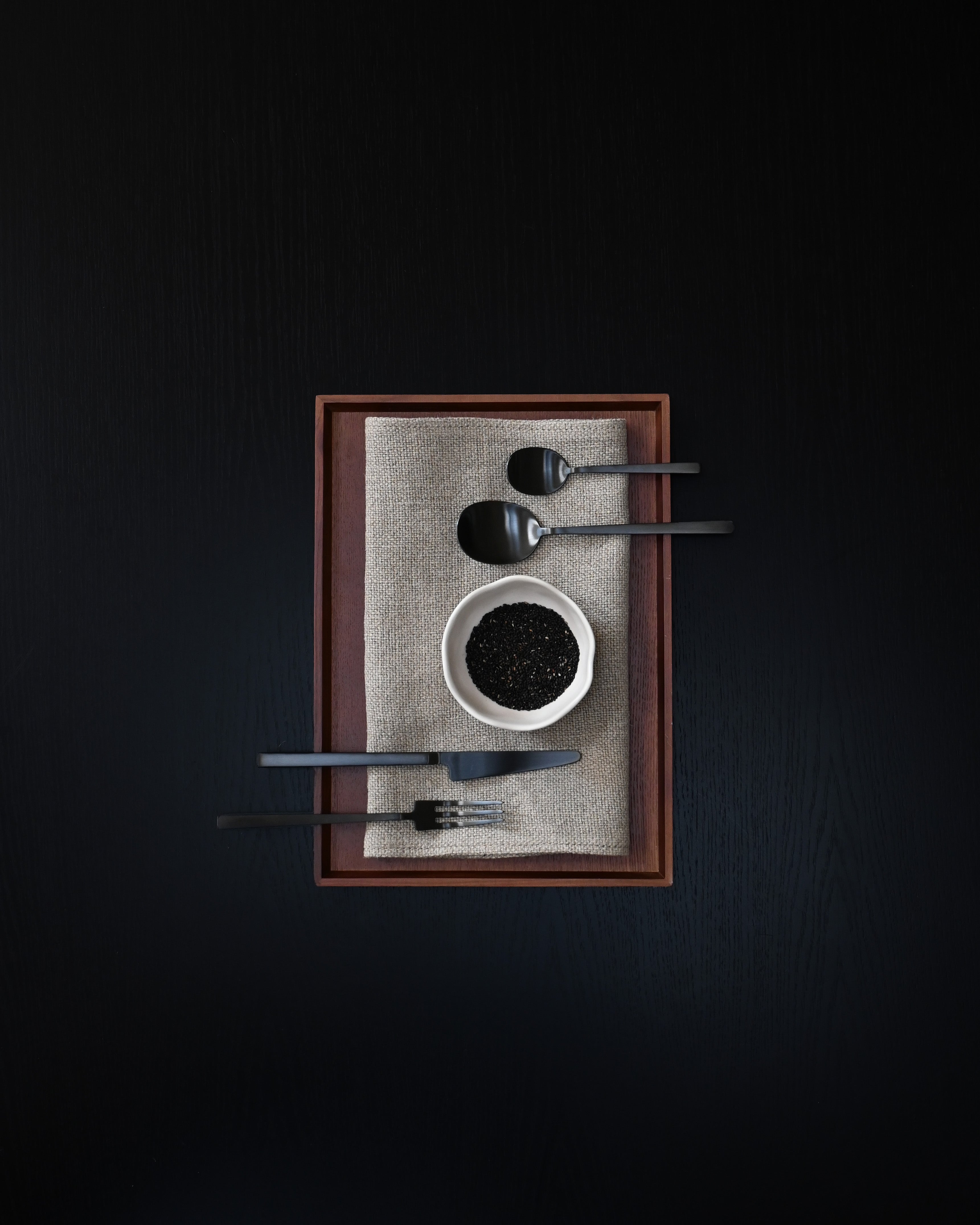 Schwarz Besteckset KOGEI