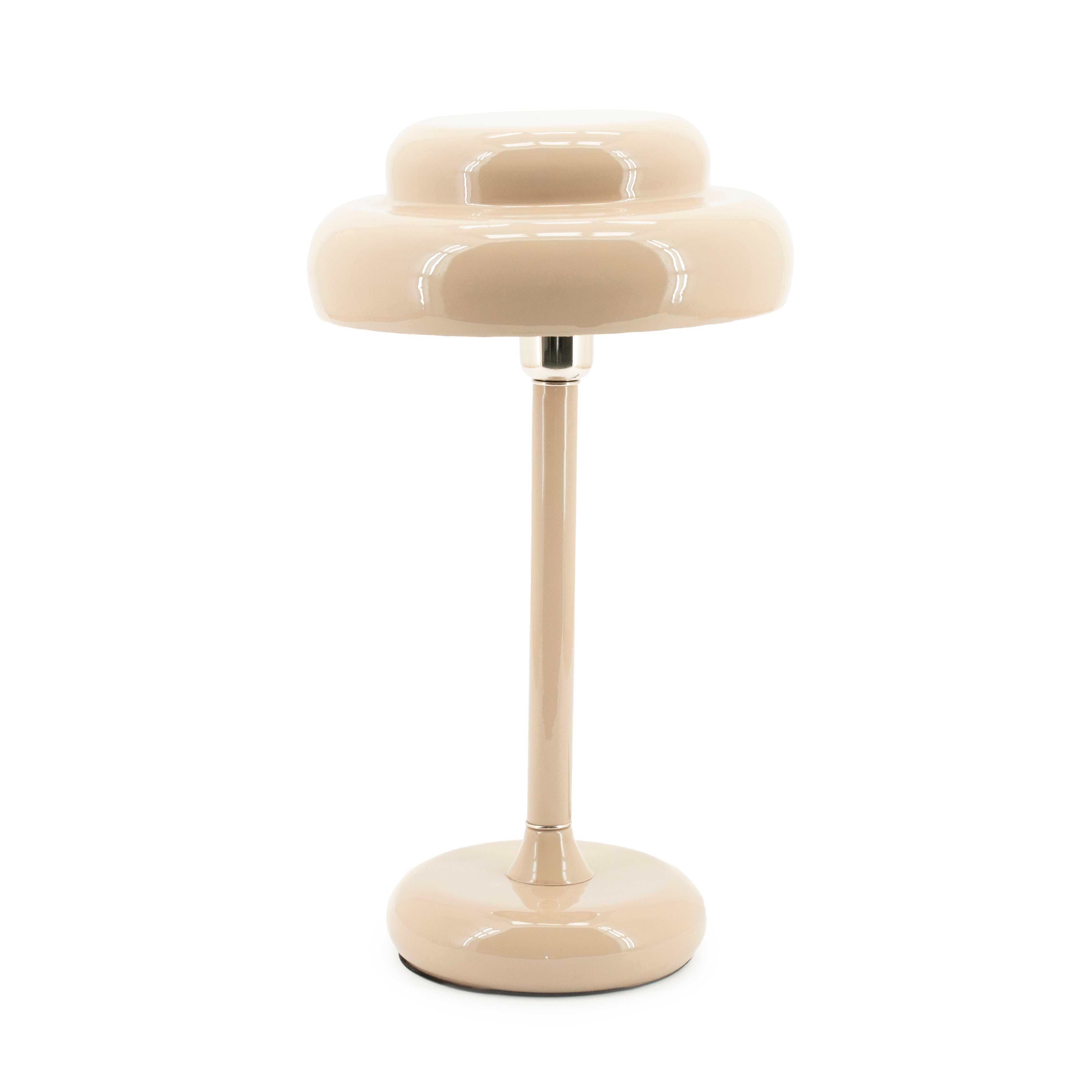 Lampa stołowa POMM kremowy
